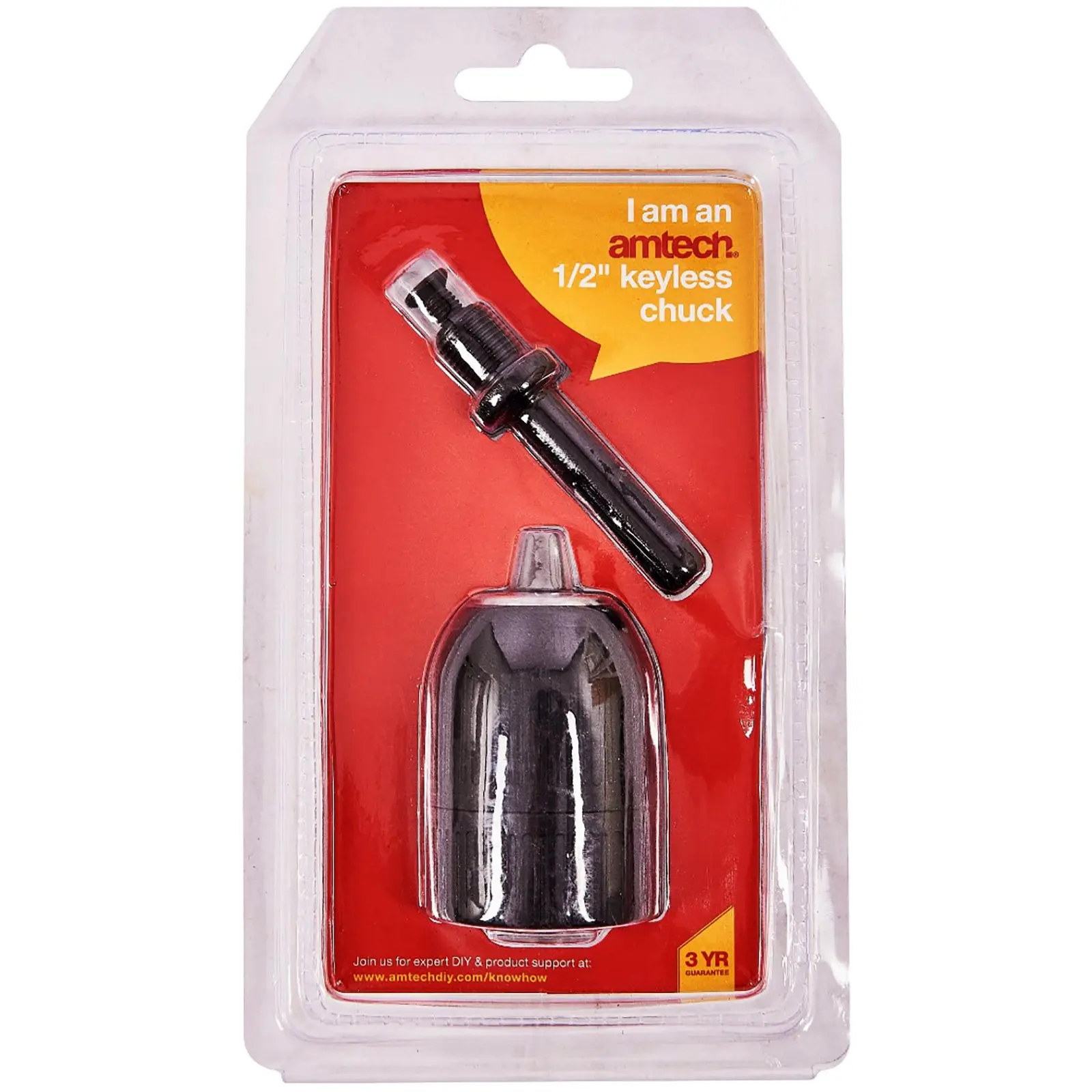 Amtech 1/2" Keyless Chuck With SDS Adaptor - Image 3