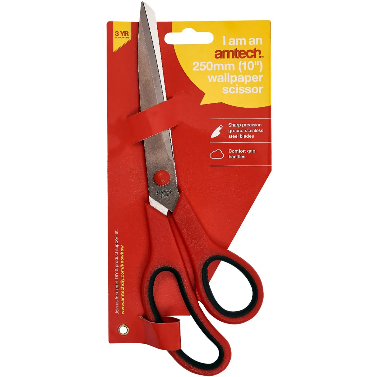 Amtech 10" 250mm Professional Wallpaper Scissors - Image 2