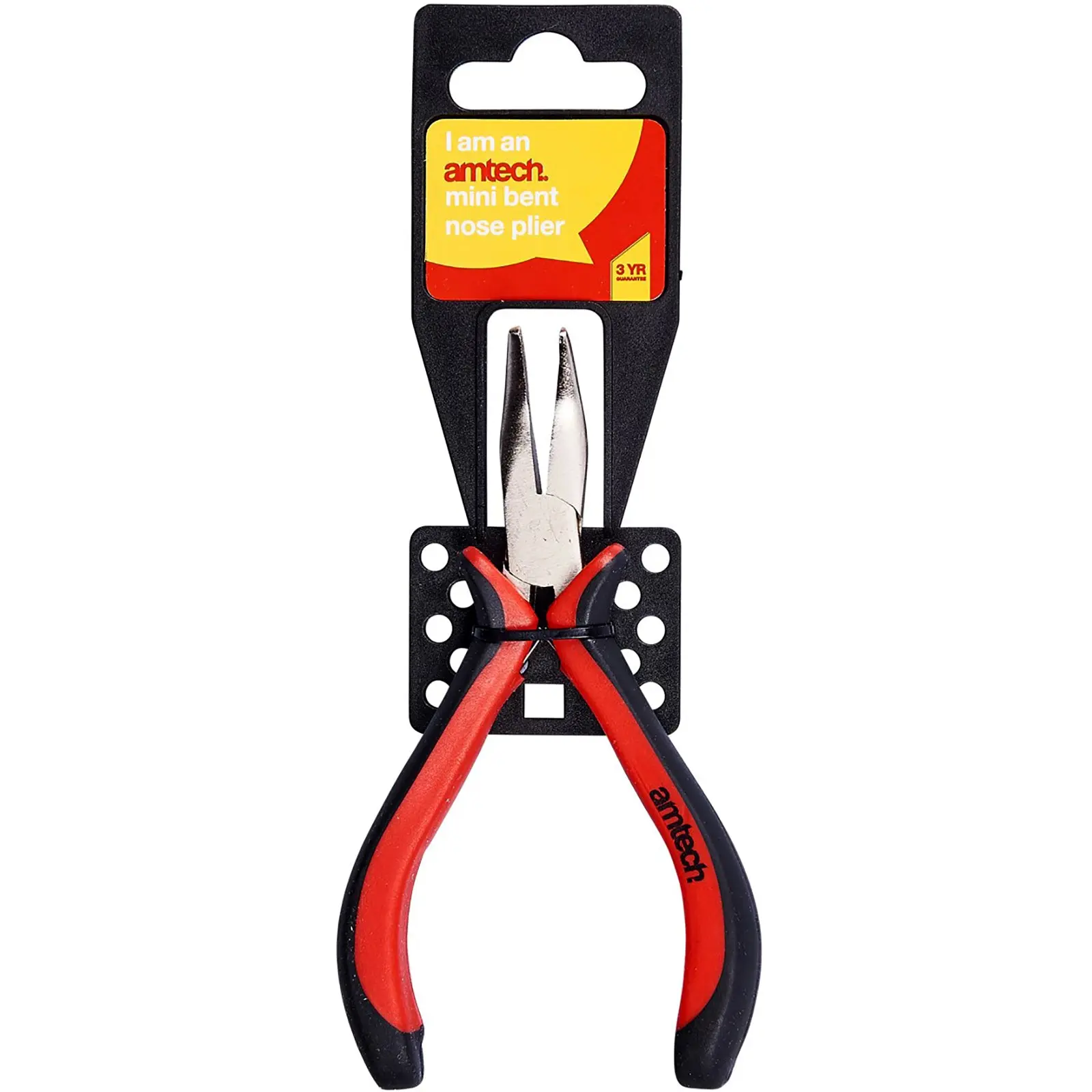 Amtech 130mm Mini Bent Nose Pliers - Image 3
