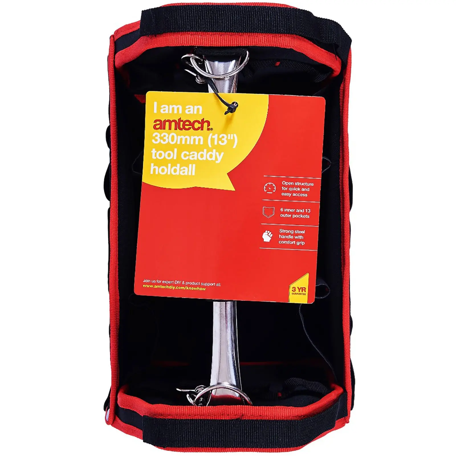 Amtech 330mm Tool Caddy Holdall Storage Bag - Image 3