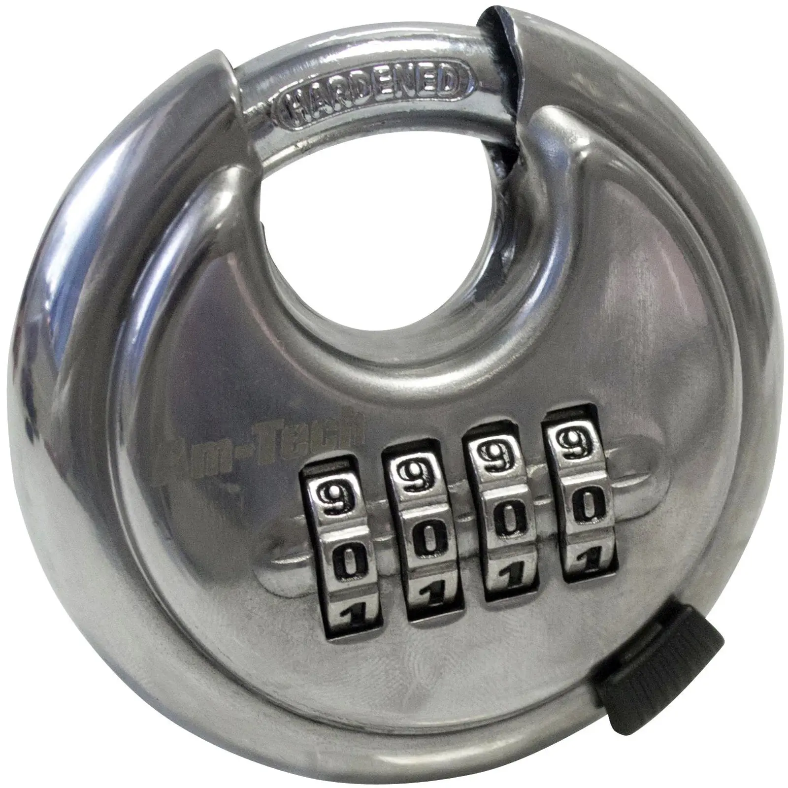 Amtech 70mm 4 Digit Combination Security Disc Padlock - Image 2