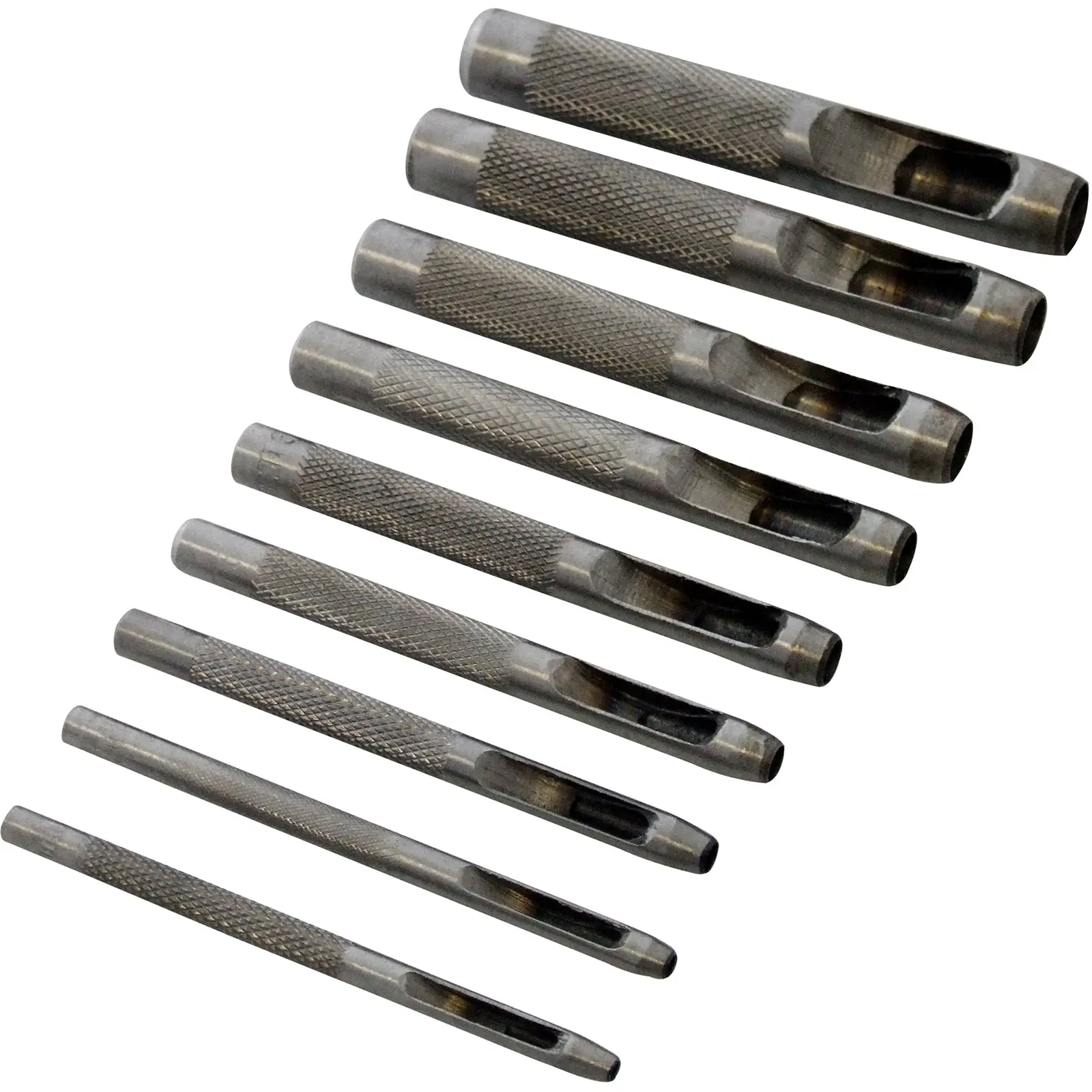 Amtech 9 Piece Hollow Punch Set 2.5-10mm - Image 2
