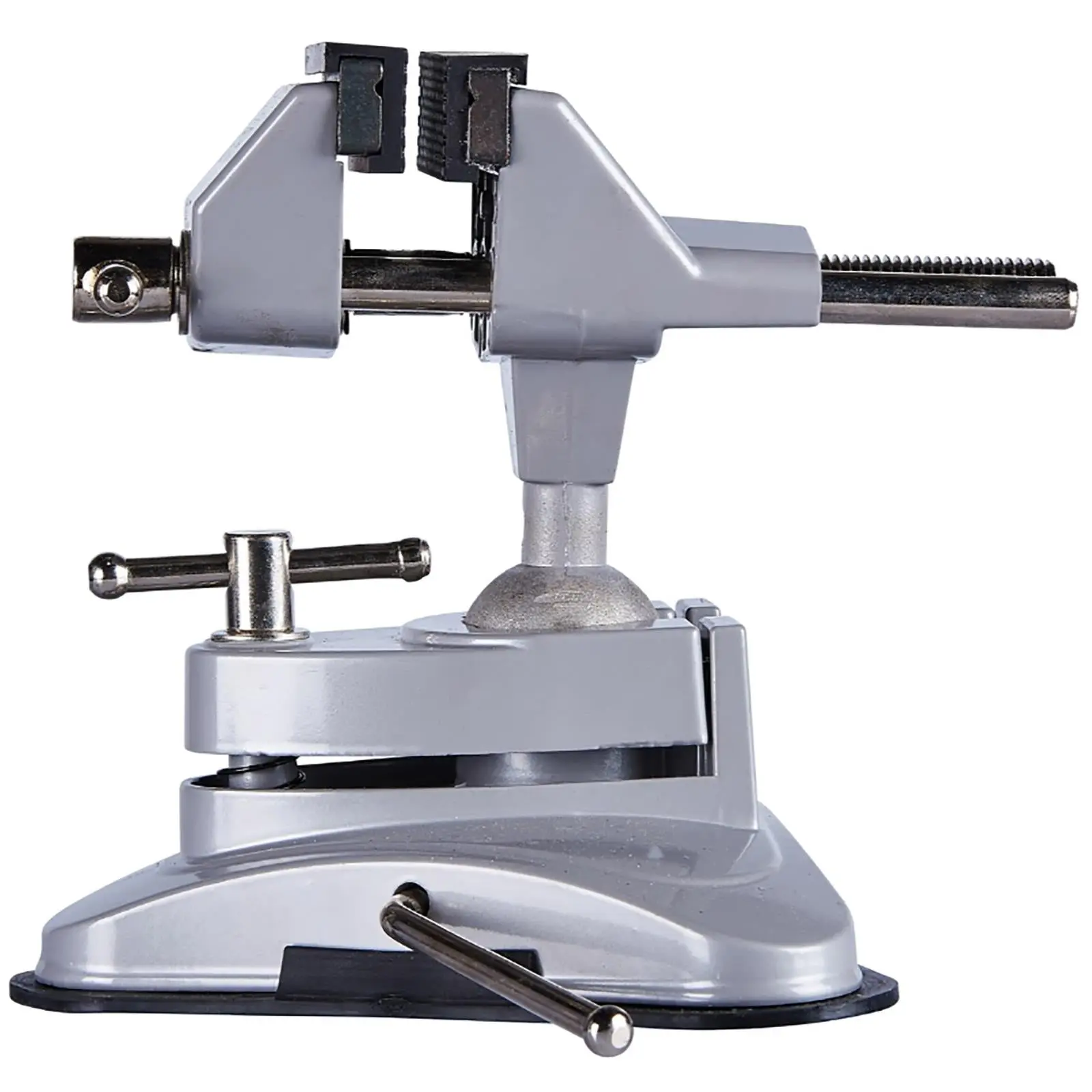 Amtech Bench Vice Clamp Table Suction Base Soft Jaws Rotating 70mm 2.75 - Image 4