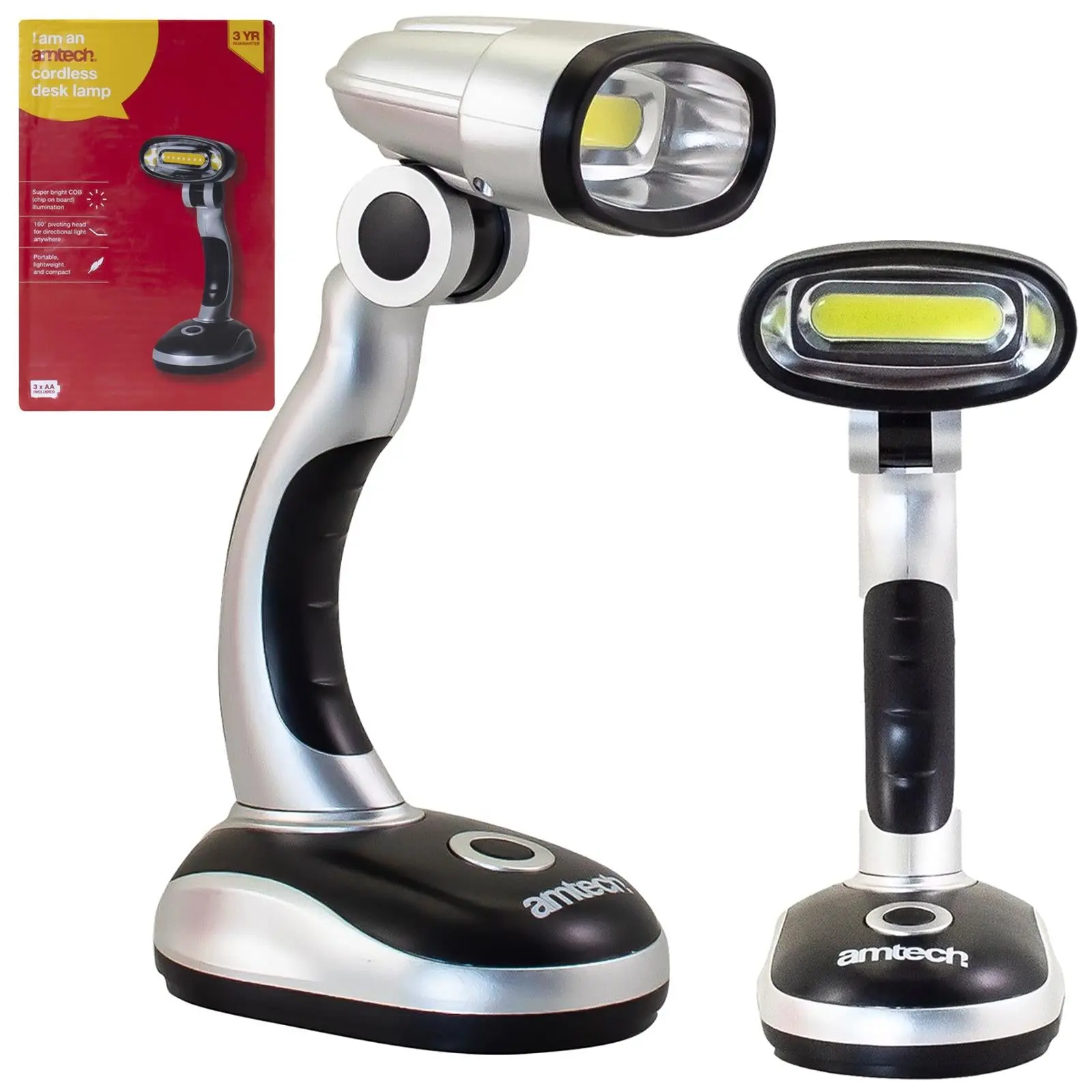 Amtech Cordless Desk Lamp - Image 4