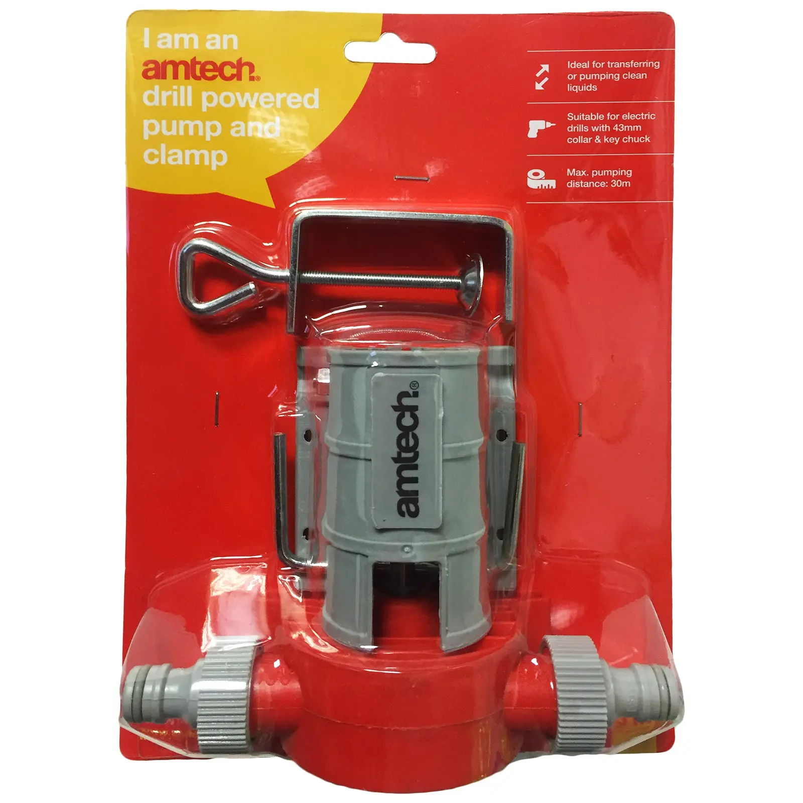 Amtech Drill Powered Water Pump - Image 3