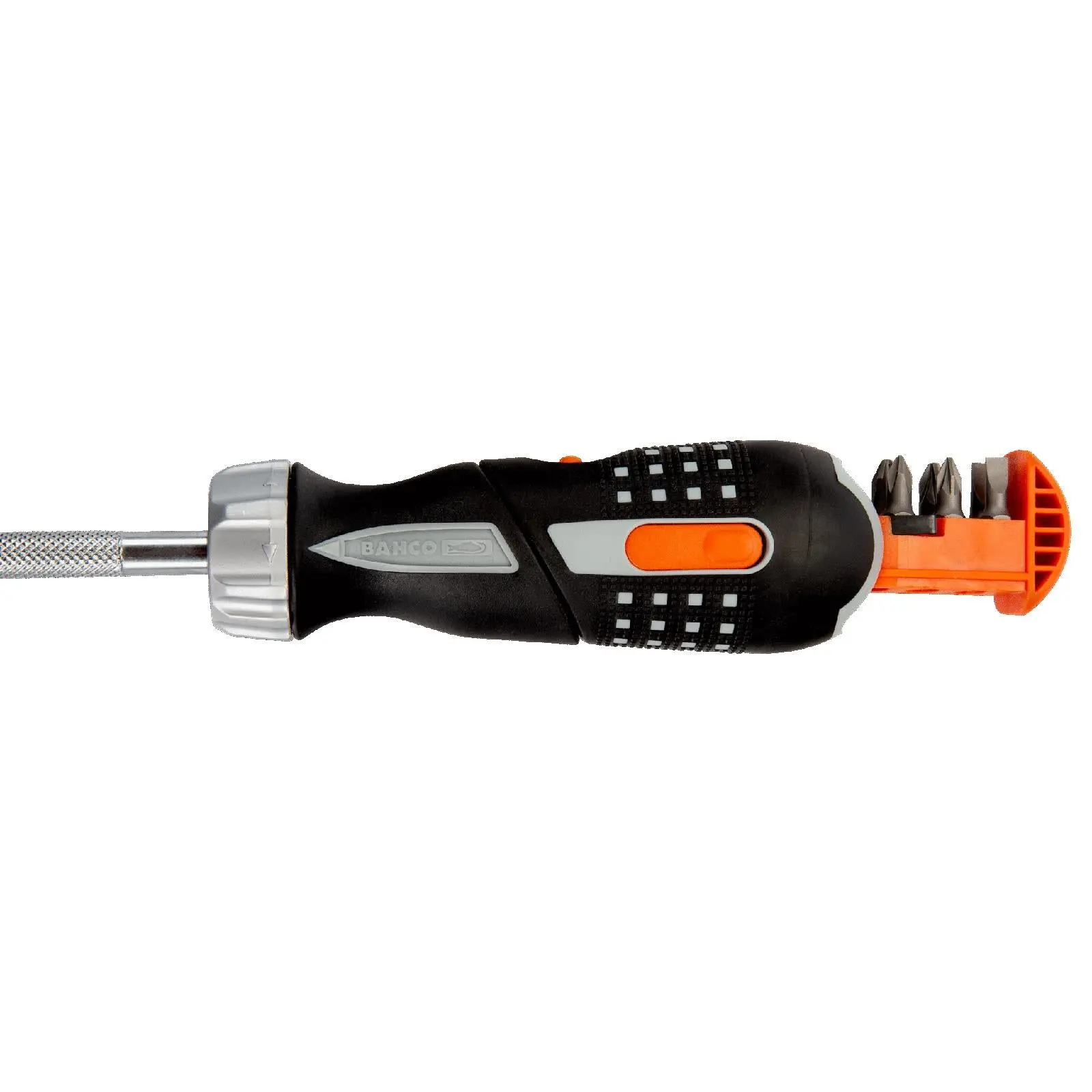 Bahco Ratchet Screwdriver Pistol Grip with 1/4" Hex Bits Phillips Slotted - Image 6