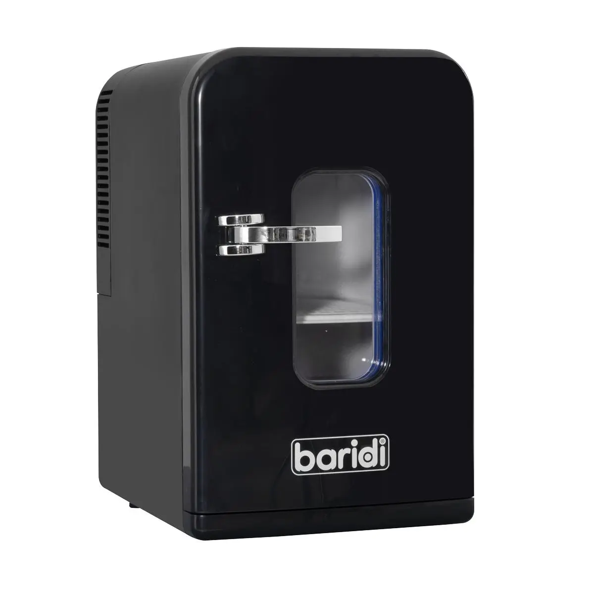 Baridi 15L Mini Fridge Cooler & Warmer, 12V/230V, Perfect for Car, Bedroom, Camping, Makeup, Black - DH95