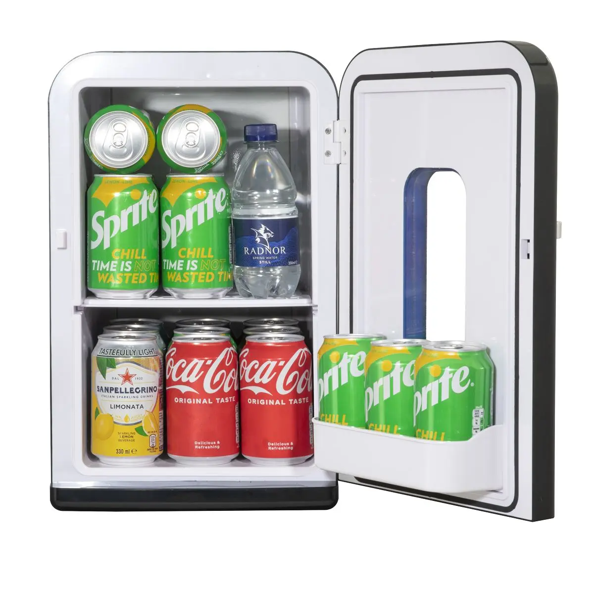 Baridi 15L Mini Fridge Cooler & Warmer, 12V/230V, Perfect for Car, Bedroom, Camping, Makeup, Black - DH95 - Image 9