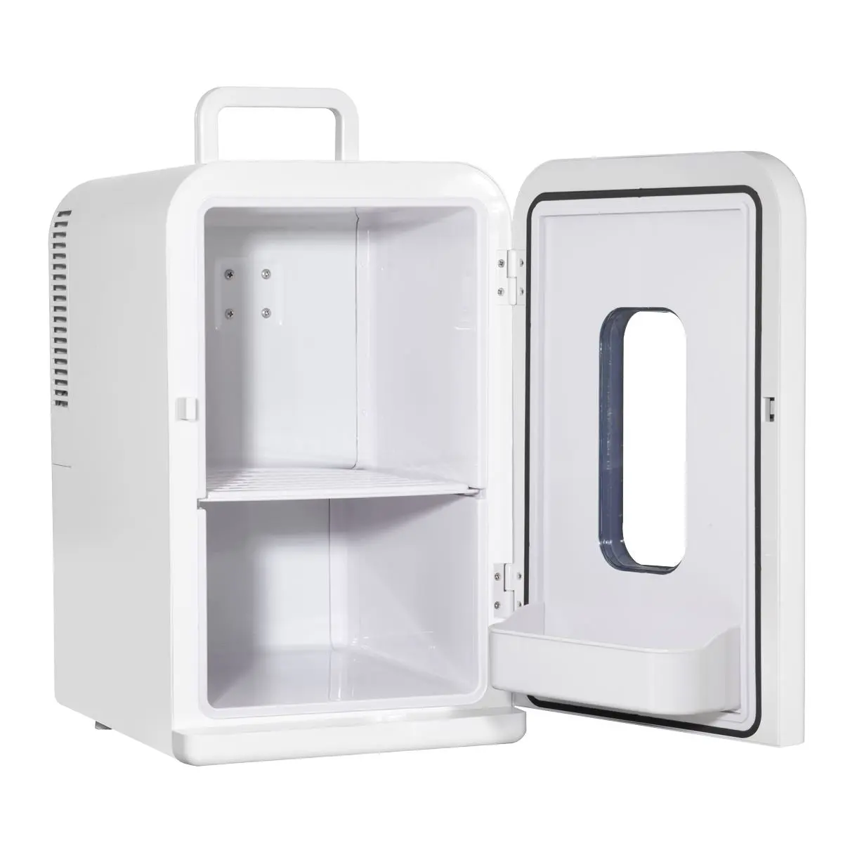 Baridi 15L Mini Fridge Cooler & Warmer, 12V/230V, Perfect for Car, Bedroom, Camping, Makeup, White - DH94 - Image 6