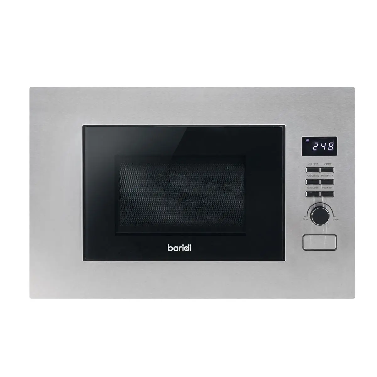 Baridi 20L Integrated Microwave Oven, 800W, Stainless Steel - Image 2