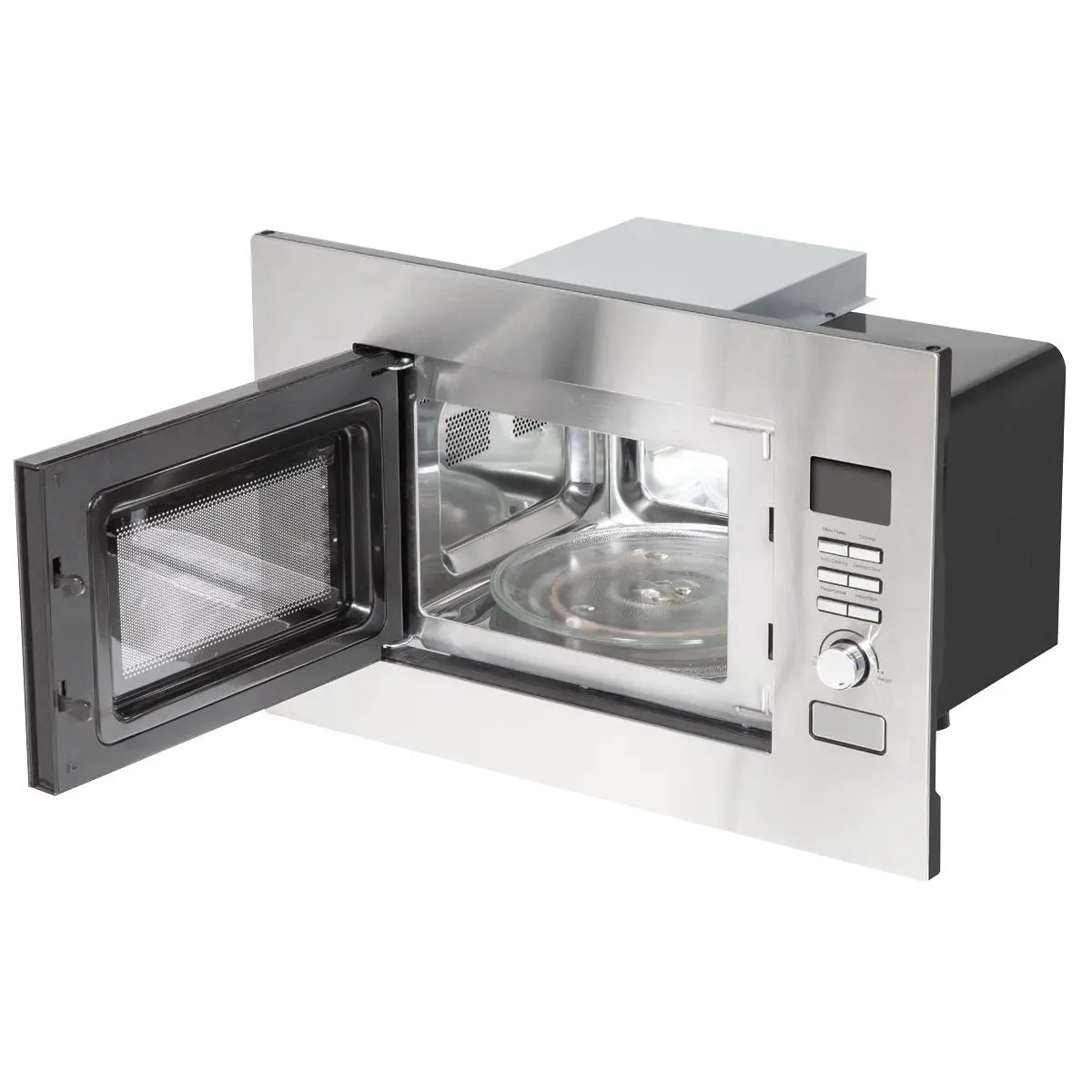 Baridi 20L Integrated Microwave Oven, 800W, Stainless Steel - Image 5