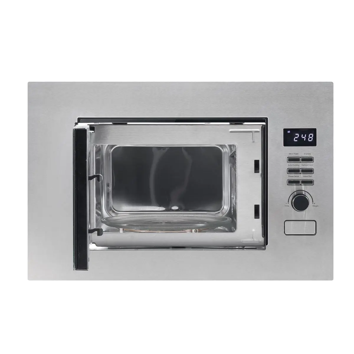 Baridi 20L Integrated Microwave Oven, 800W, Stainless Steel - Image 6