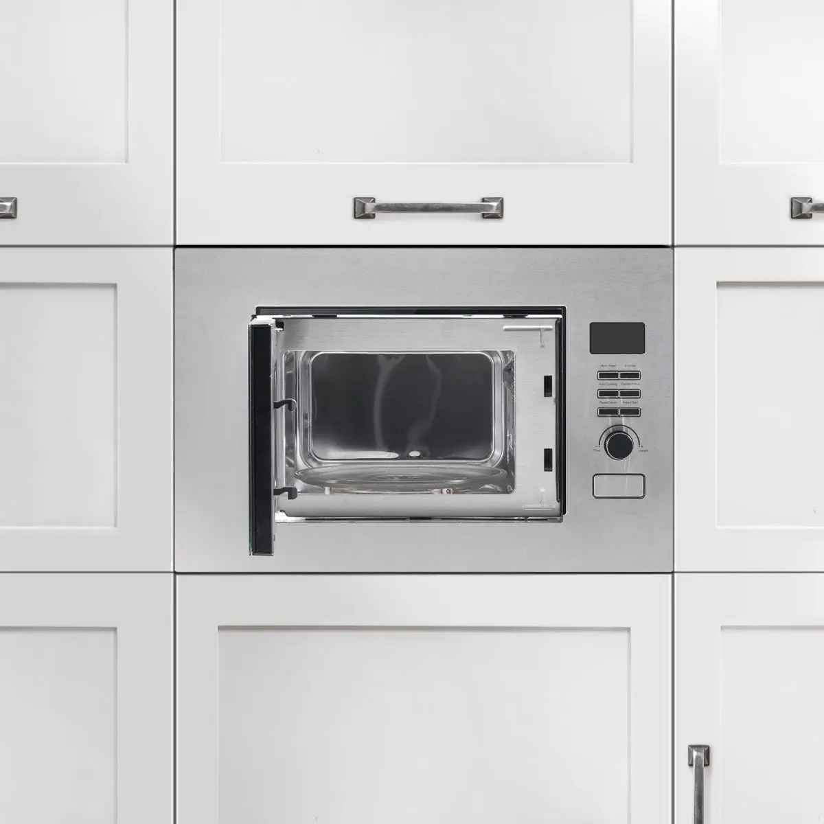Baridi 20L Integrated Microwave Oven, 800W, Stainless Steel - Image 8