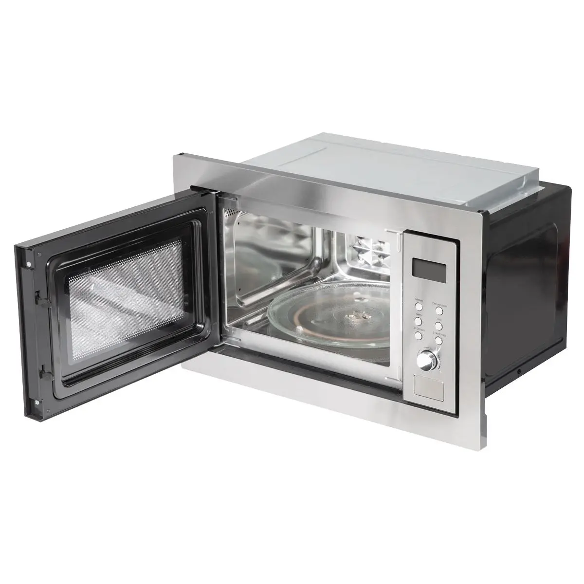 Baridi 25L Integrated Microwave Oven with Grill, 900W, Stainless Steel - Image 4