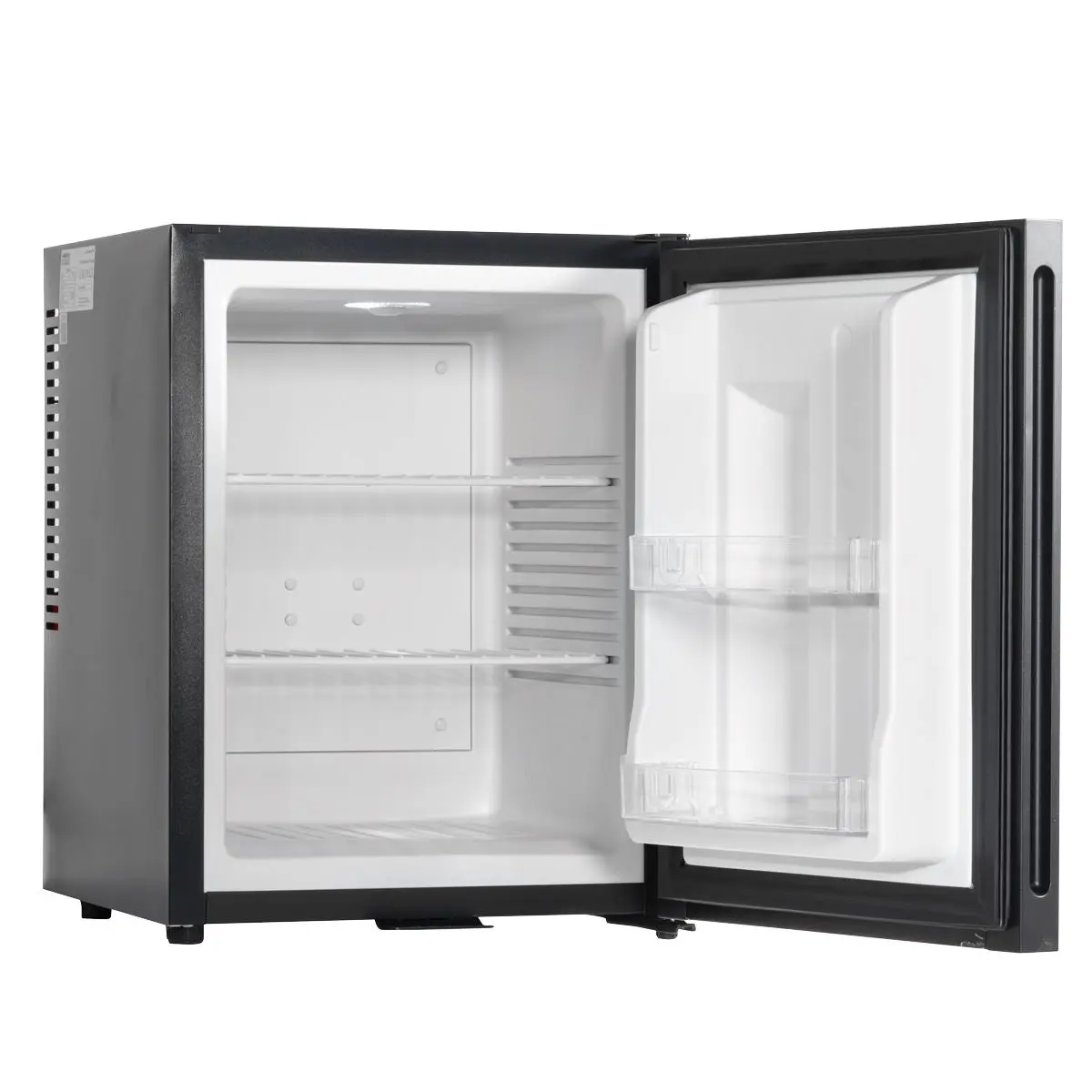Baridi 35L Ultra Quiet Drinks & Wine Mini Cooler Fridge with LED Light, Black - Image 2