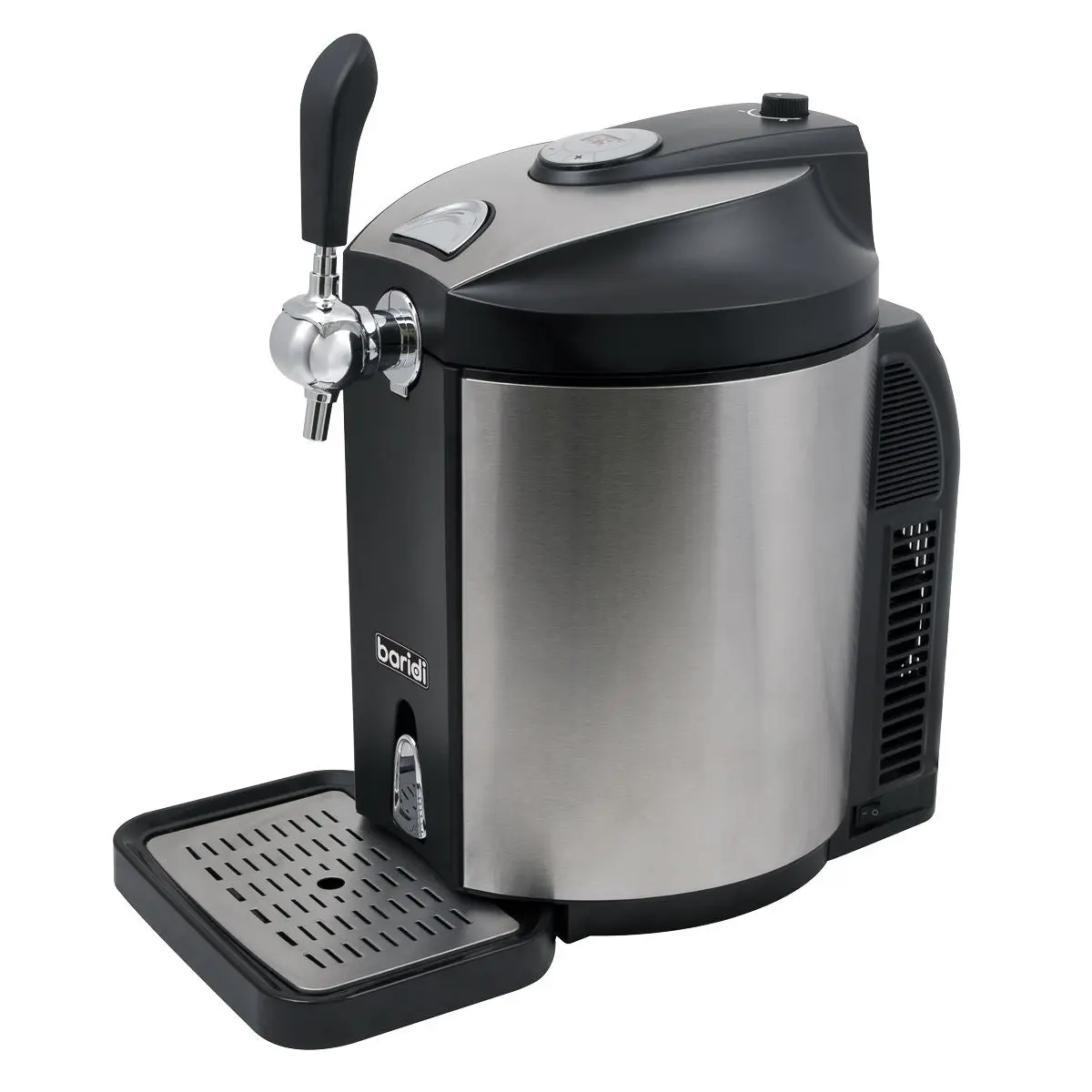Baridi 5L Mini Keg Beer Dispenser Tap 4°C Integrated Cooling - Image 5