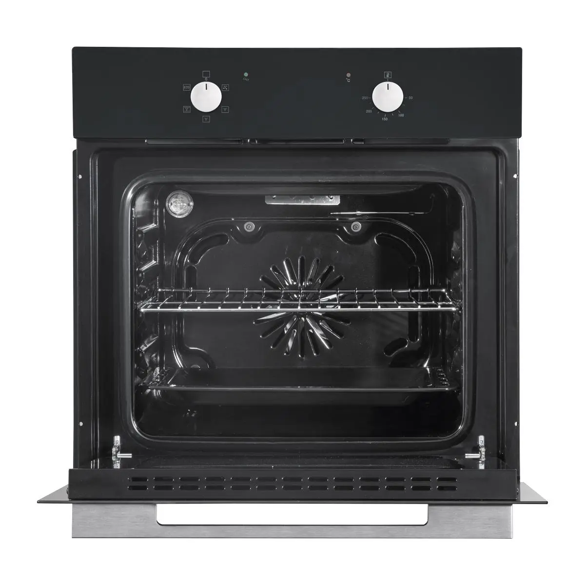 Baridi 60cm Built-In Five Function Fan Assisted Oven, 55L Capacity, Black - Image 13
