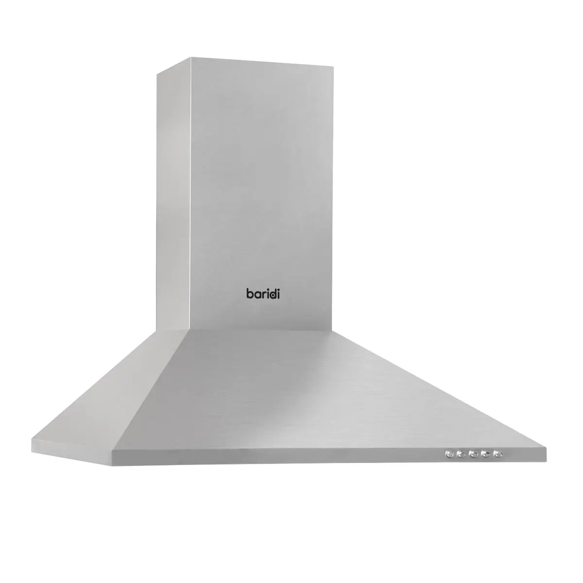 Baridi 60cm Chimney Style Cooker Hood with Carbon Filters, Stainless Steel - Image 10