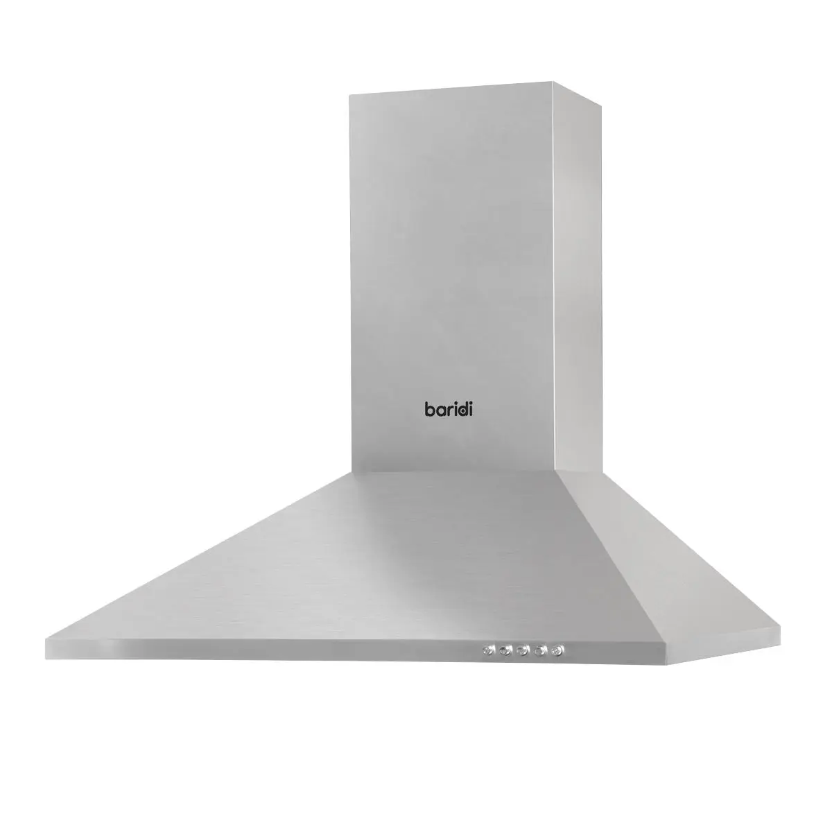 Baridi 60cm Chimney Style Cooker Hood with Carbon Filters, Stainless Steel - Image 11