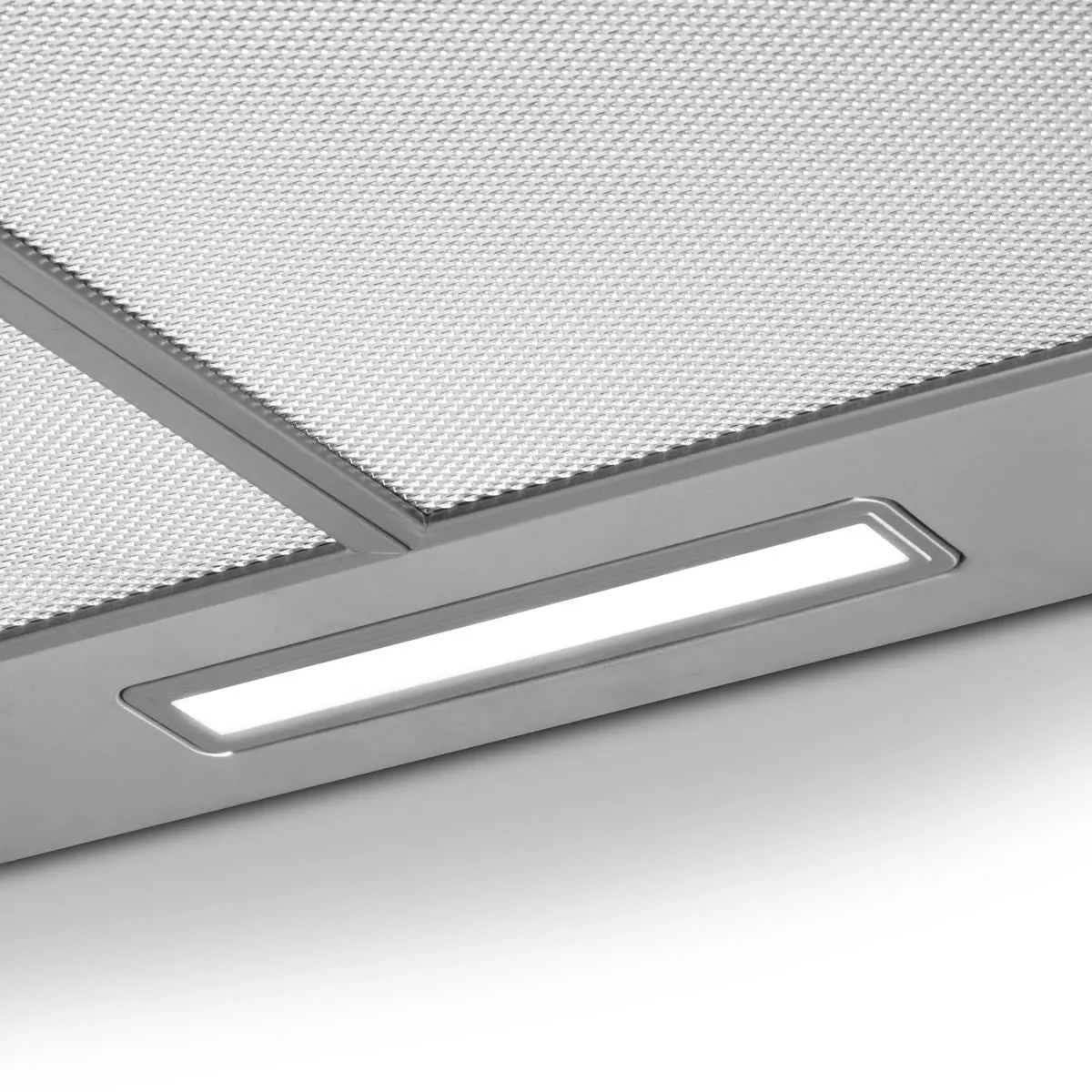 Baridi 60cm Chimney Style Cooker Hood with Carbon Filters, Stainless Steel - Image 3