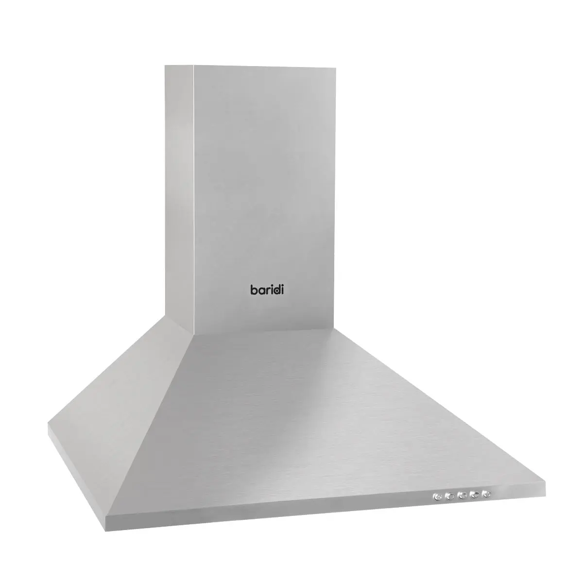 Baridi 60cm Chimney Style Cooker Hood with Carbon Filters, Stainless Steel - Image 8
