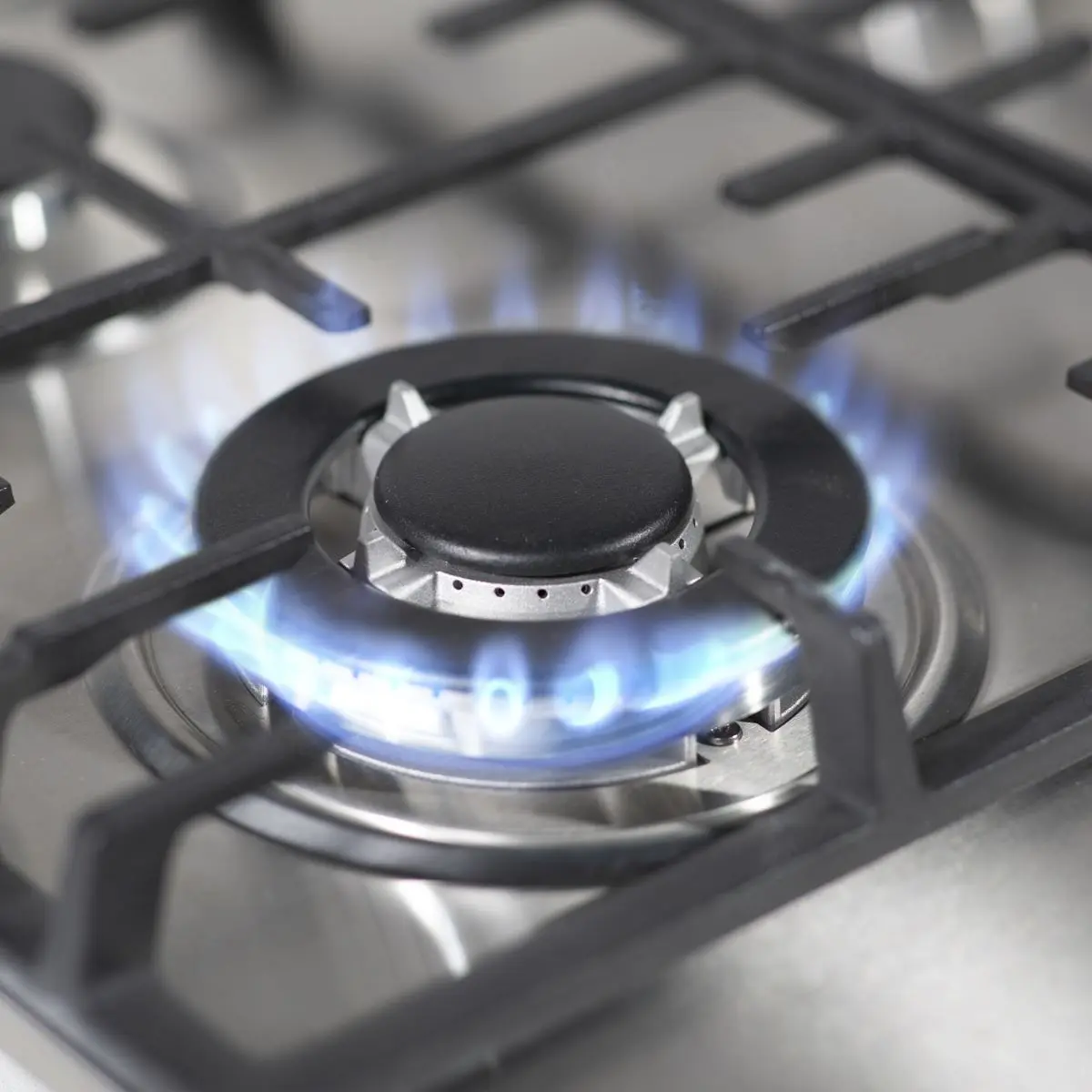 Baridi 60cm Gas Hob, 4 Burner and Cast Iron Pan Supports, Stainless Steel - Image 10