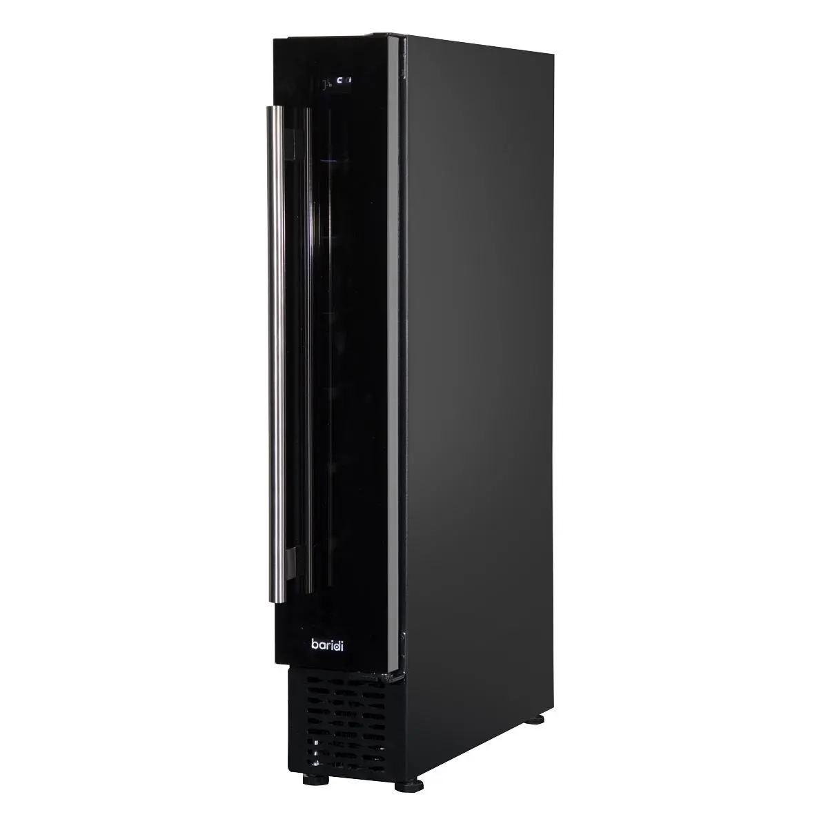 Baridi 7 Bottle 15cm Slim Wine Cooler with Digital Touchscreen Controls, Black - Image 7