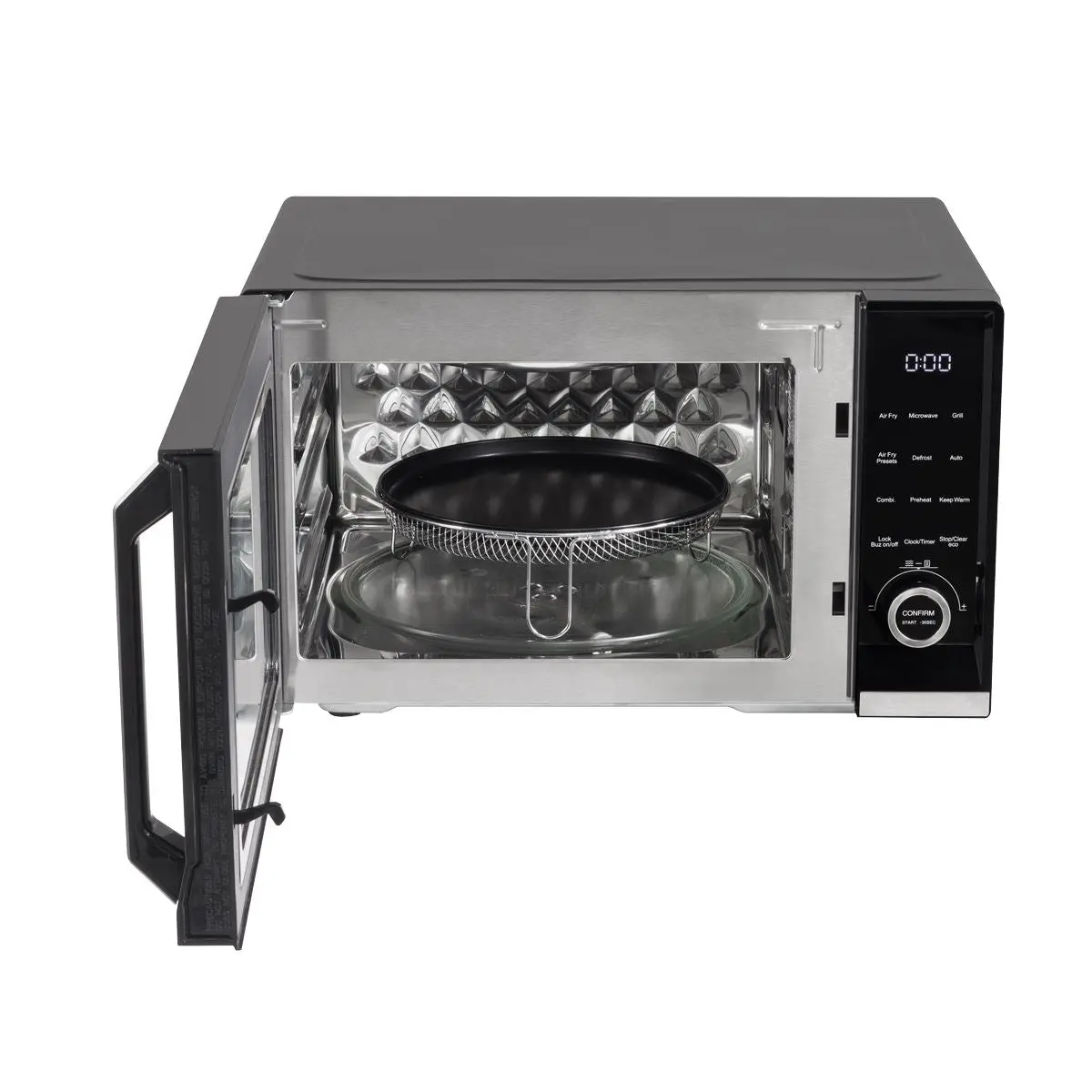 Baridi 7-in-1 Air Fryer Microwave & Grill, 28L Capacity - Black - Image 10