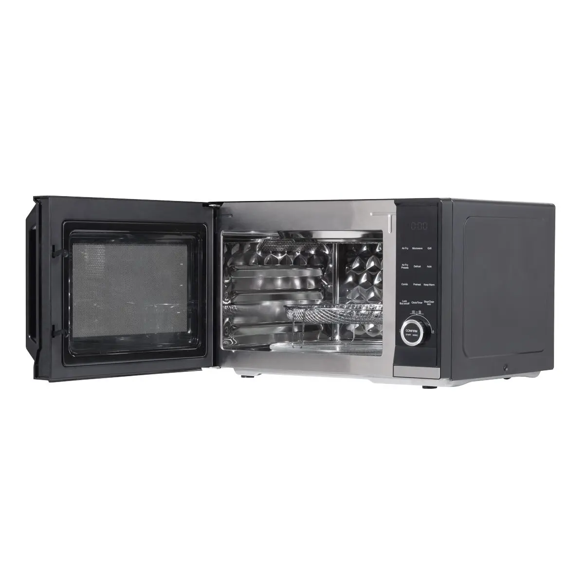 Baridi 7-in-1 Air Fryer Microwave & Grill, 28L Capacity - Black - Image 5
