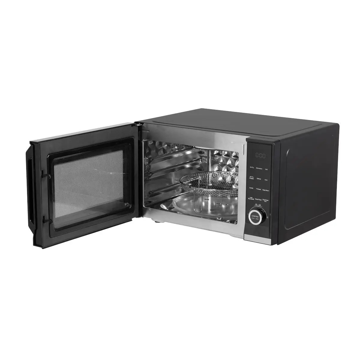 Baridi 7-in-1 Air Fryer Microwave & Grill, 28L Capacity - Black - Image 6