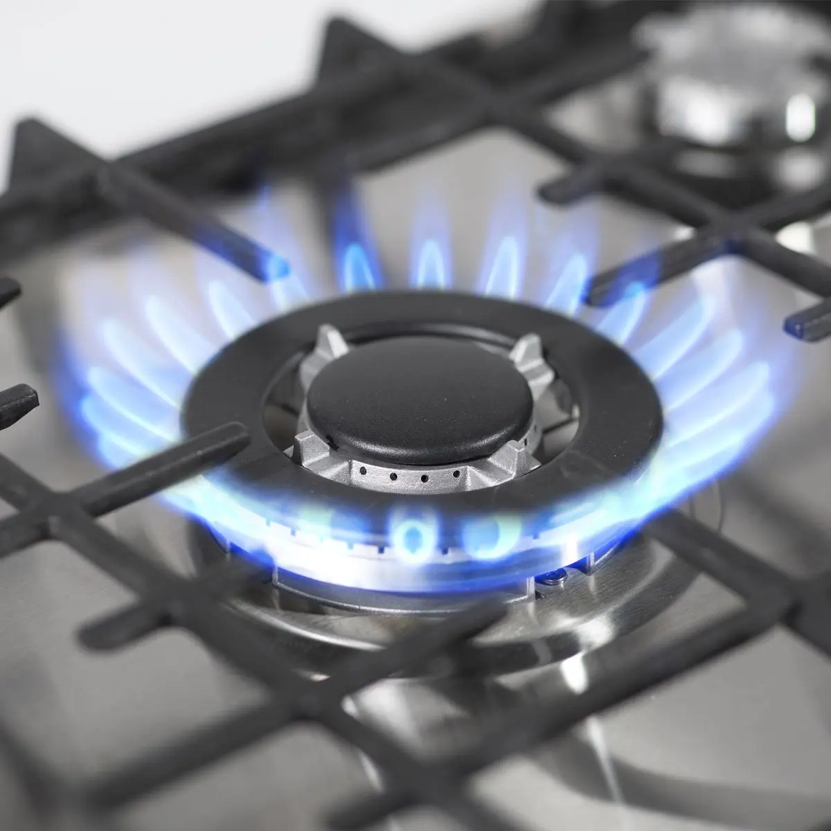 Baridi 70cm Gas Hob, 5 Burner and Cast Iron Pan Supports, Stainless Steel - Image 9