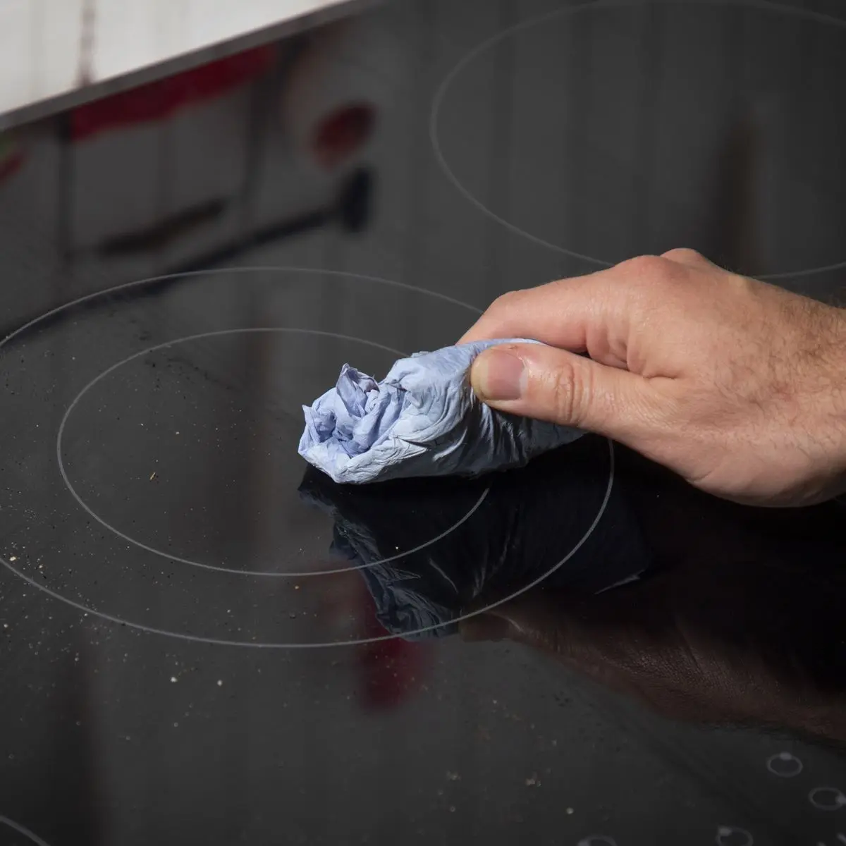 Baridi 77cm Built-In Ceramic Hob with 5 Cooking Zones, Black Glass, 8200W with Slider Touch Controls, Timer - Image 6