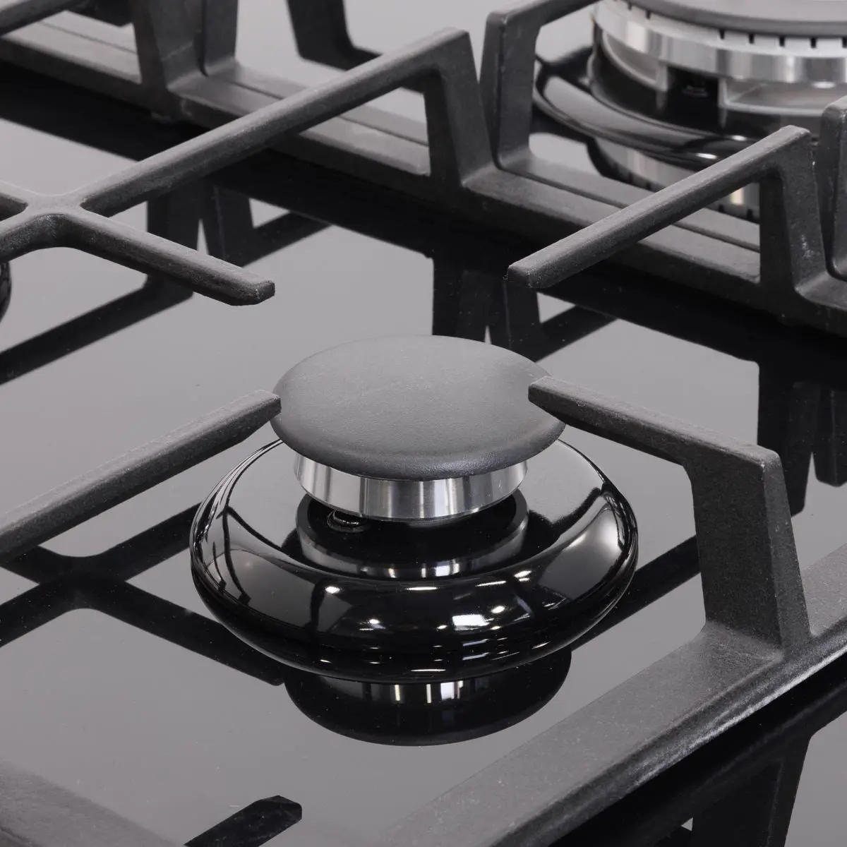 Baridi 90cm Gas Hob Glass with 5 Burners, Cast Iron Supports & Auto Ignition 11kW - Image 9