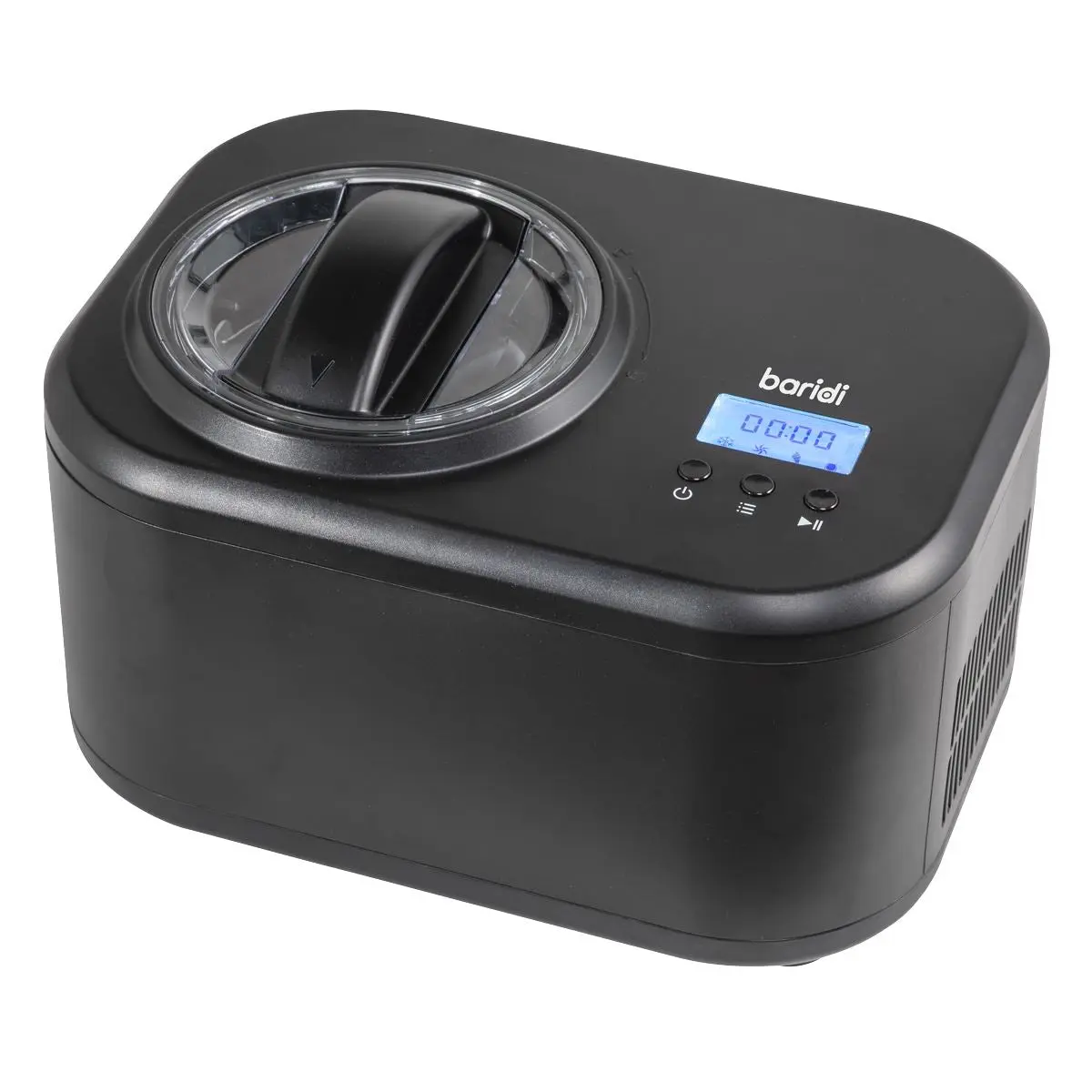 Baridi Automatic Churning Ice Cream Machine 1L - Black - Image 8