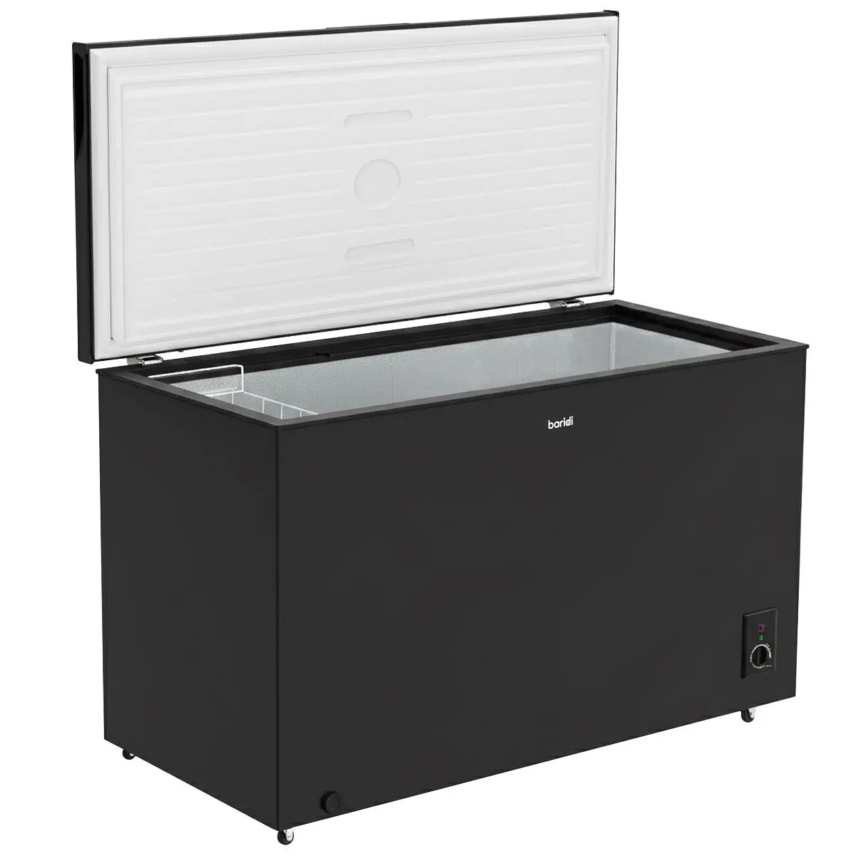 Baridi Freestanding Chest Freezer 299L Capacity - Black - Image 9