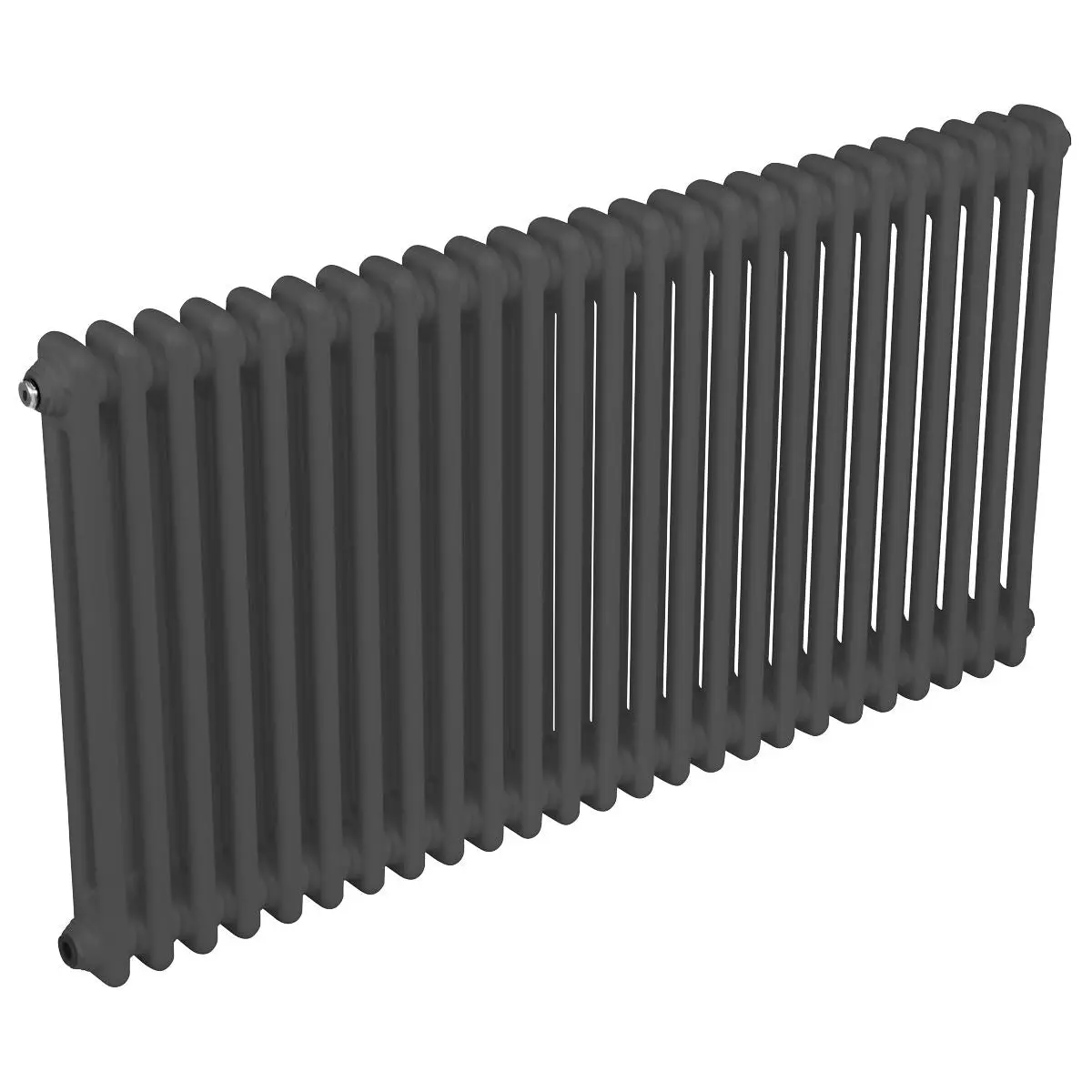Baridi Horizontal Traditional 2 Column Radiator 600 x 1147mm – Anthracite - Image 6