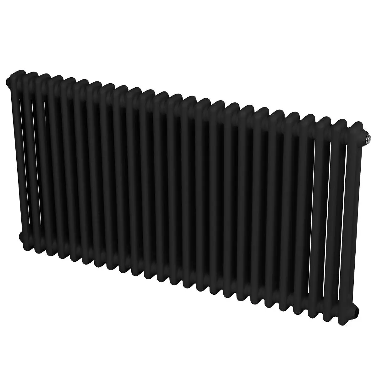 Baridi Horizontal Traditional 2 Column Radiator 600 x 1147mm – Black - Image 7