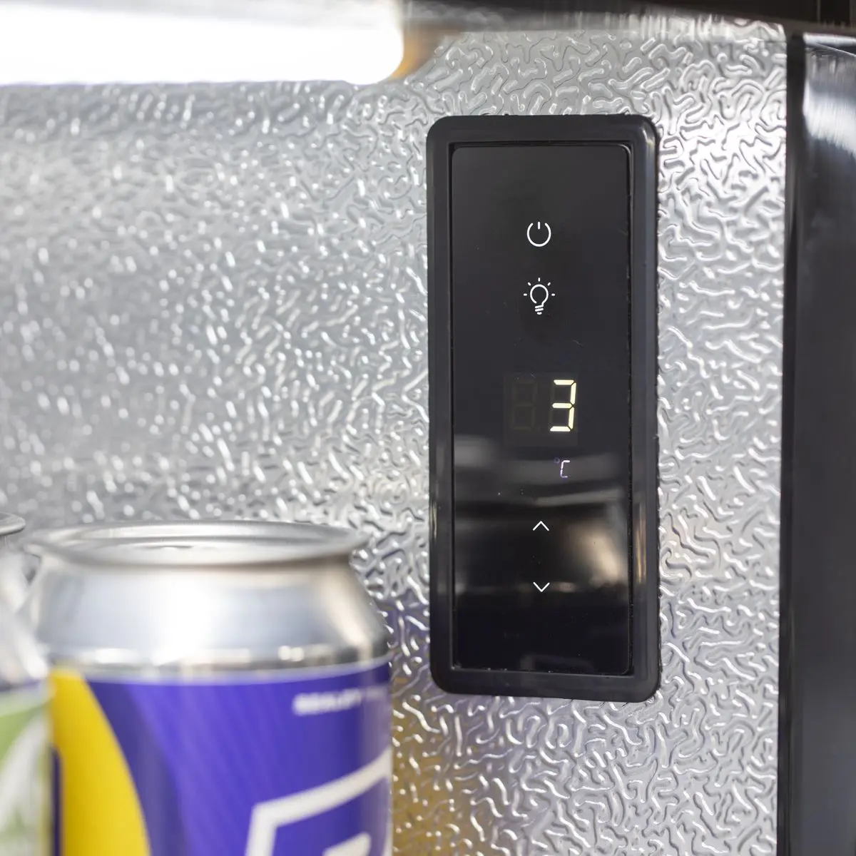 Baridi Sliding Triple Door, Back Bar Drinks Fridge/Cooler, 307L Capacity - Image 4