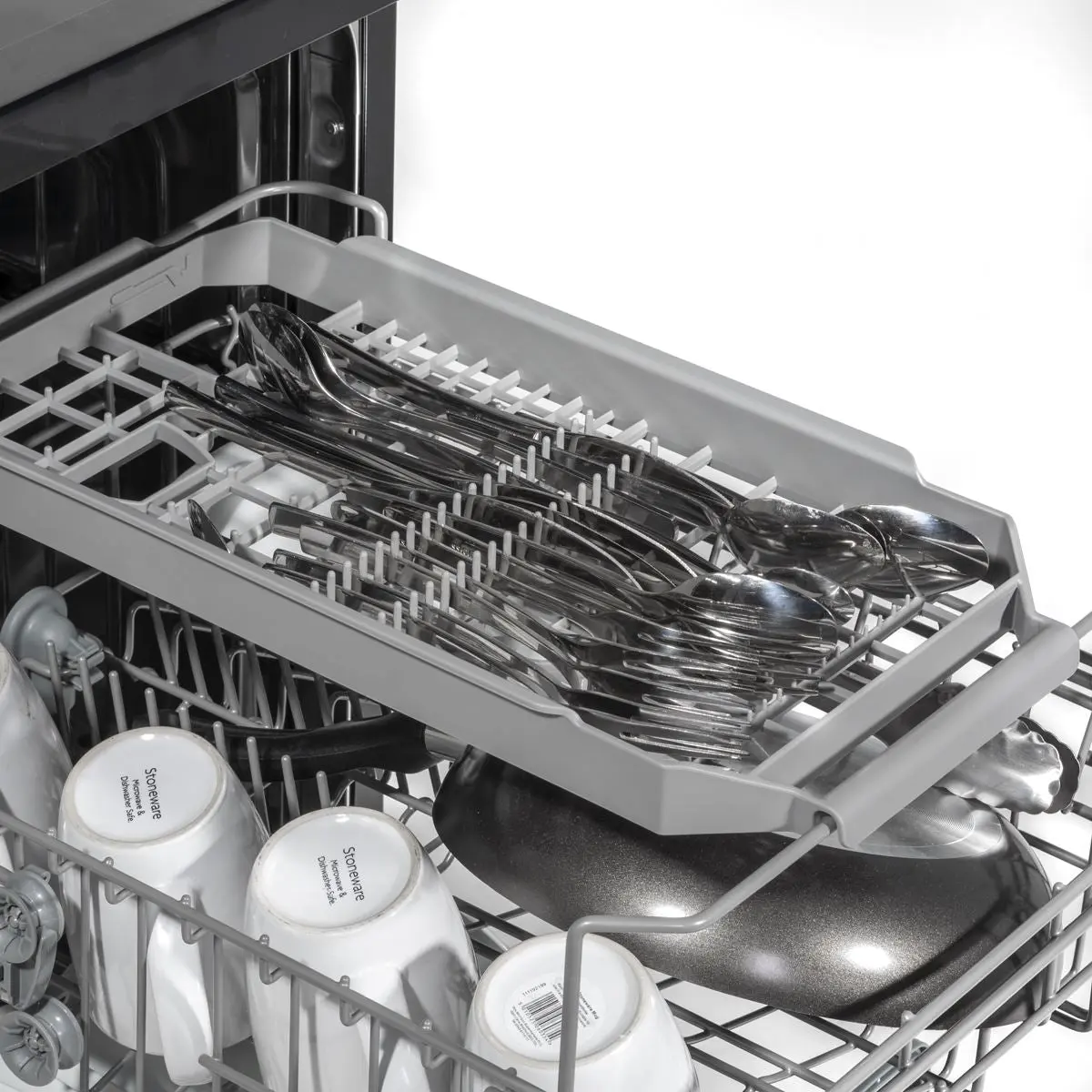 Baridi Slimline Freestanding Dishwasher 45cm Wide 10 Place Settings - Black - Image 20