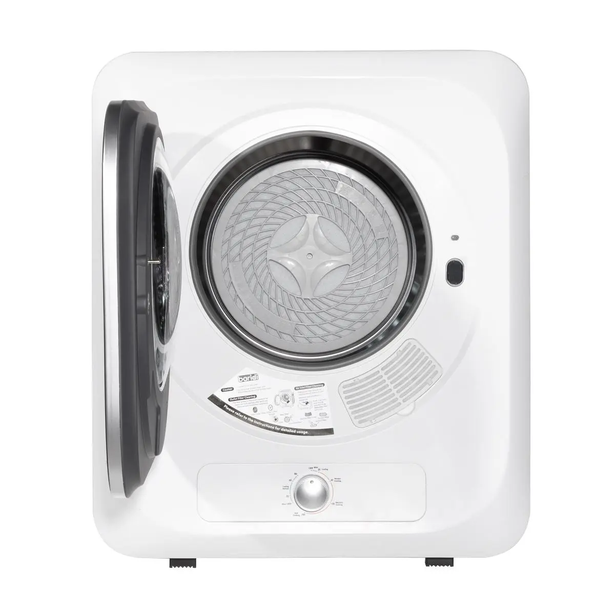 Baridi Small Tumble Dryer, Portable, 2.5kg, Vented, Perfect for Counter Top or Wall Mounted Use with Mechanical Controls, Compact, Mini Spin Dryer - DH192 - Image 12