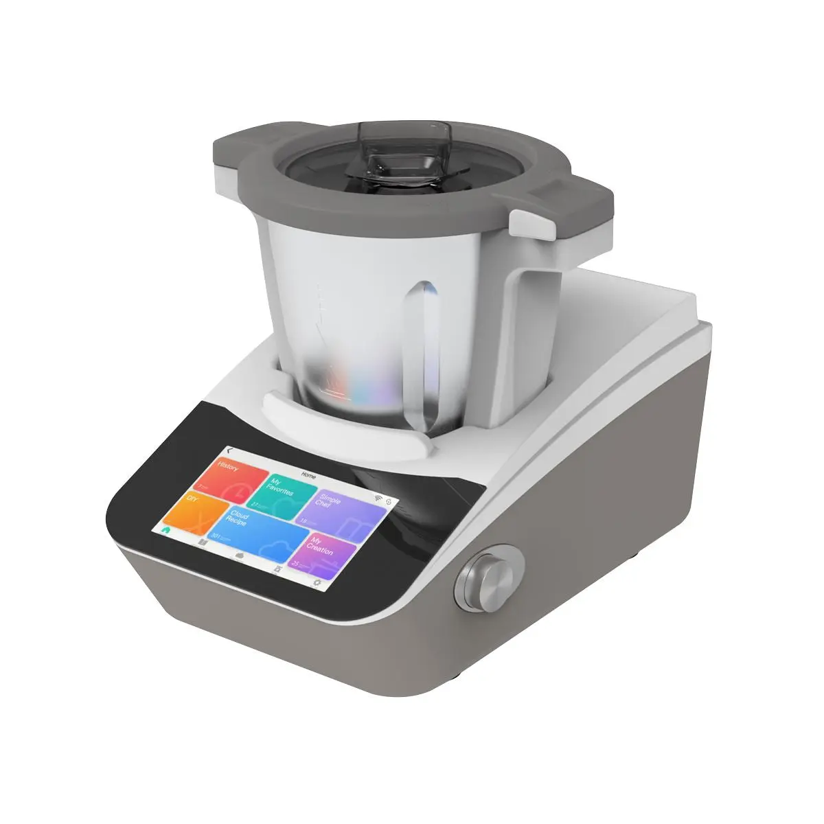 Baridi Smart Kitchen Robot Thermo-Cooker, 18 Preset Functions, 7” TFT Touchscreen - Image 2