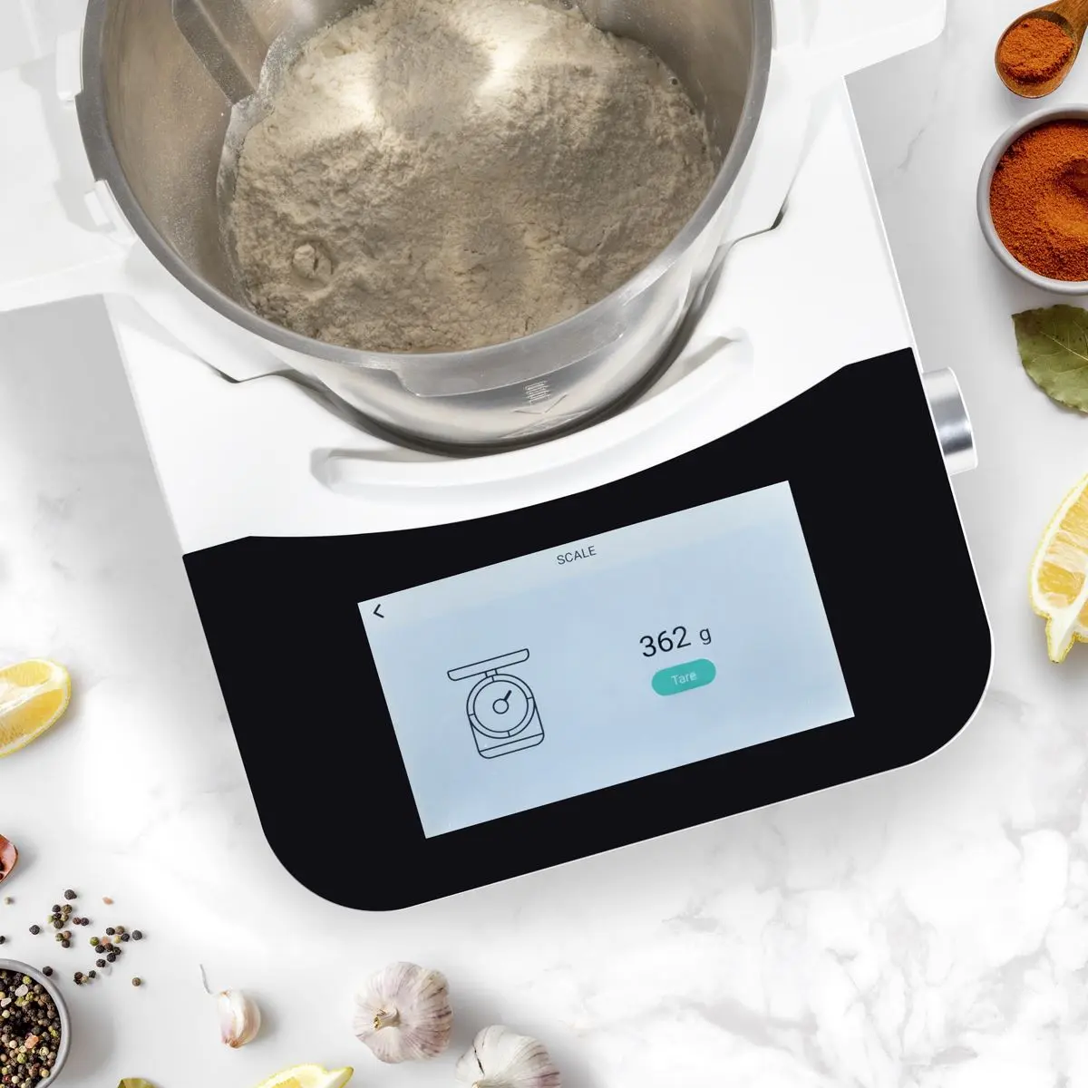 Baridi Smart Kitchen Robot Thermo-Cooker, 18 Preset Functions, 7” TFT Touchscreen - Image 5