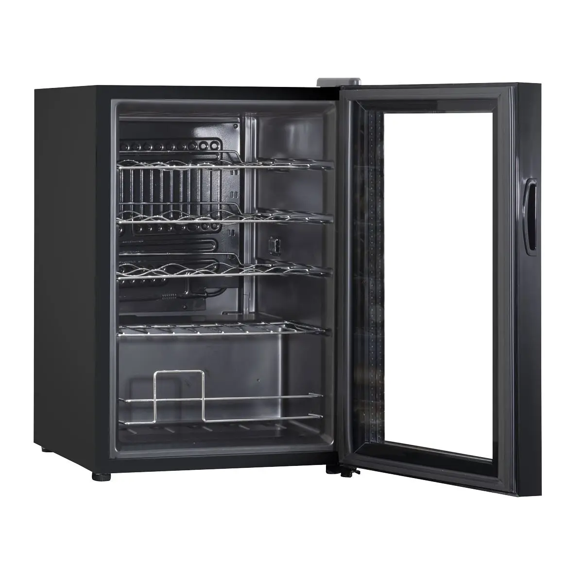 Baridi Wine Cooler/Fridge, Digital Touchscreen Controls, LED Light, 20 Bottle - Black - Image 4