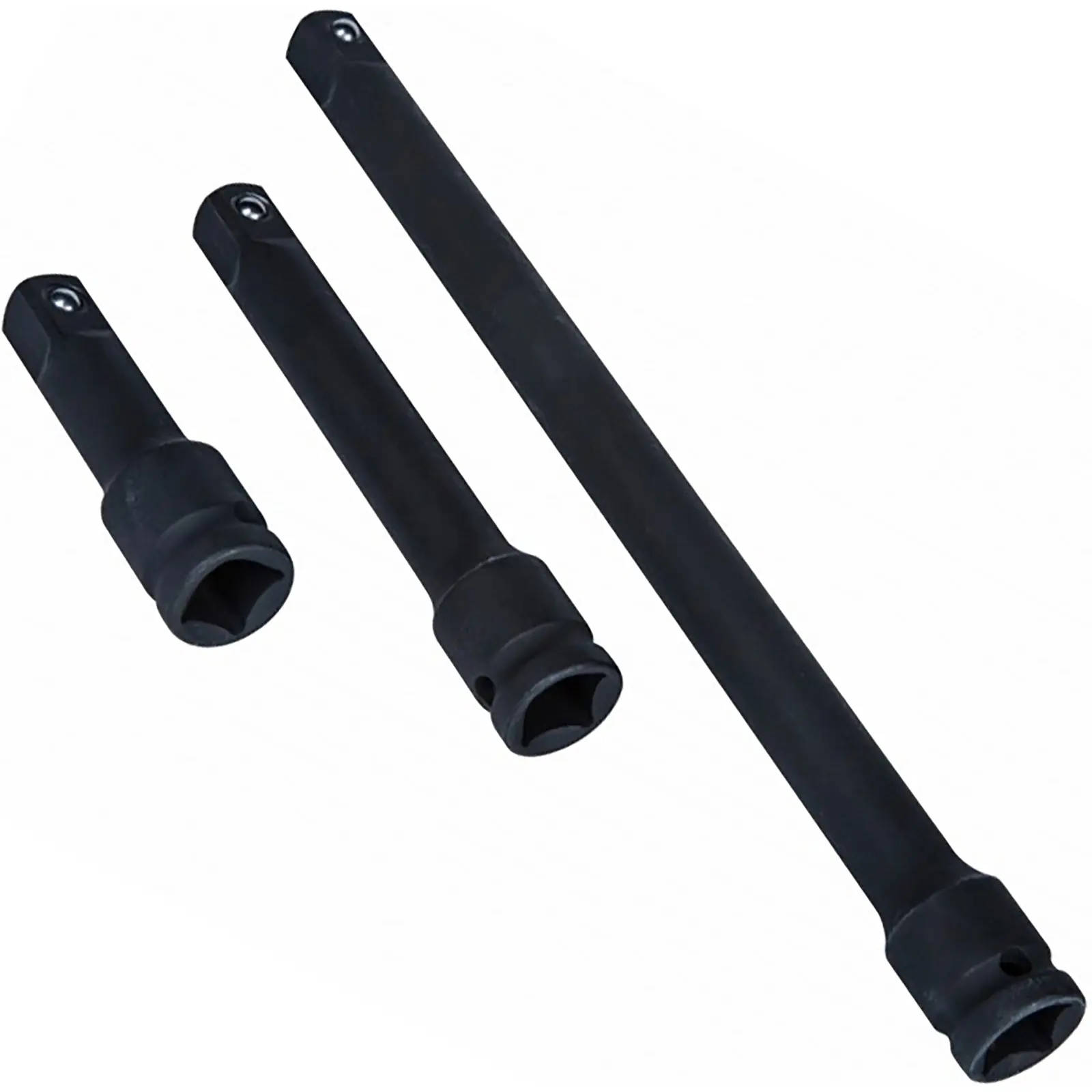 BlueSpot 3 Piece 1/2" Drive Impact Extension Bar Set - Image 2