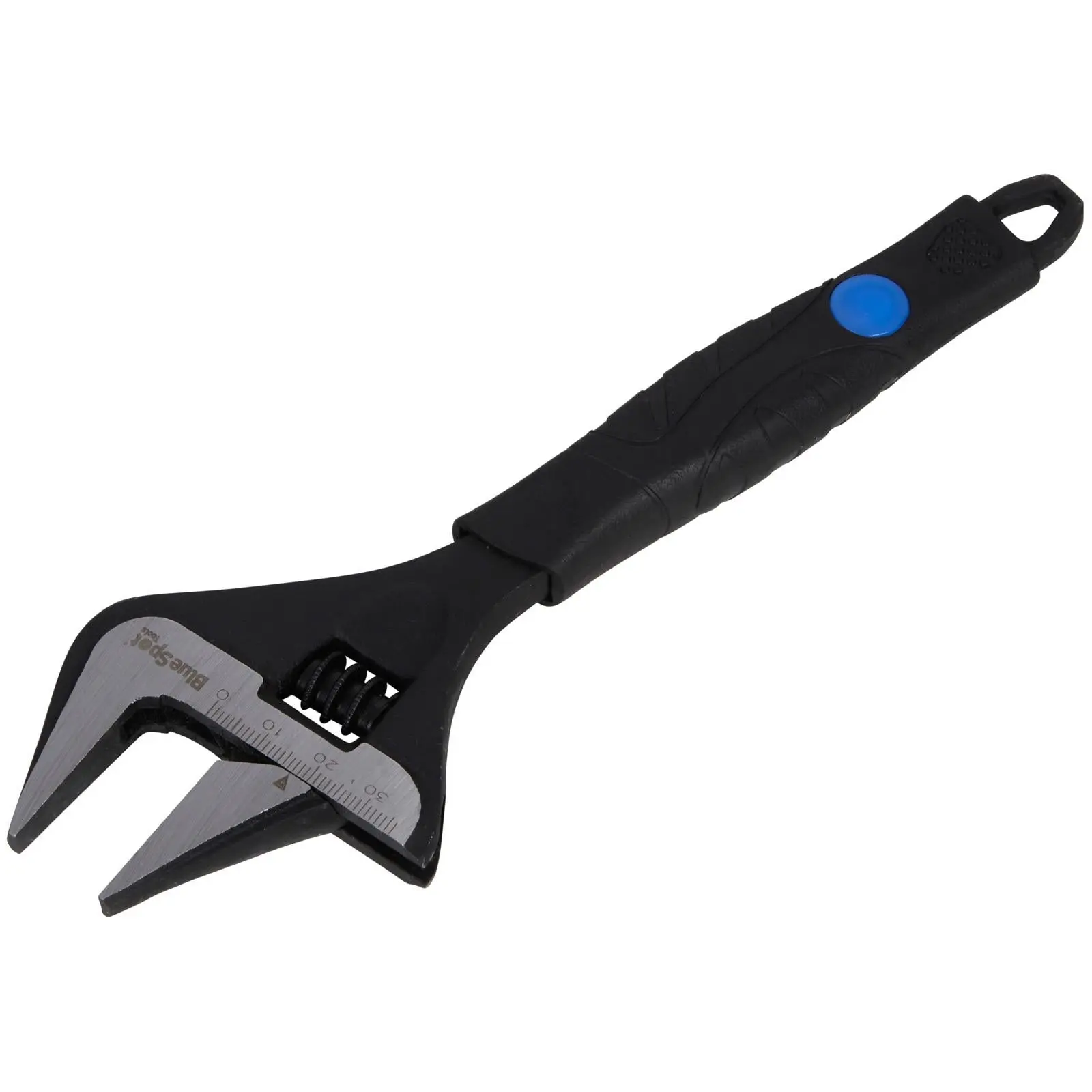 BlueSpot Adjustable Wrench Wide Jaw 200mm 8in Jaw Capacity 39mm - Image 3
