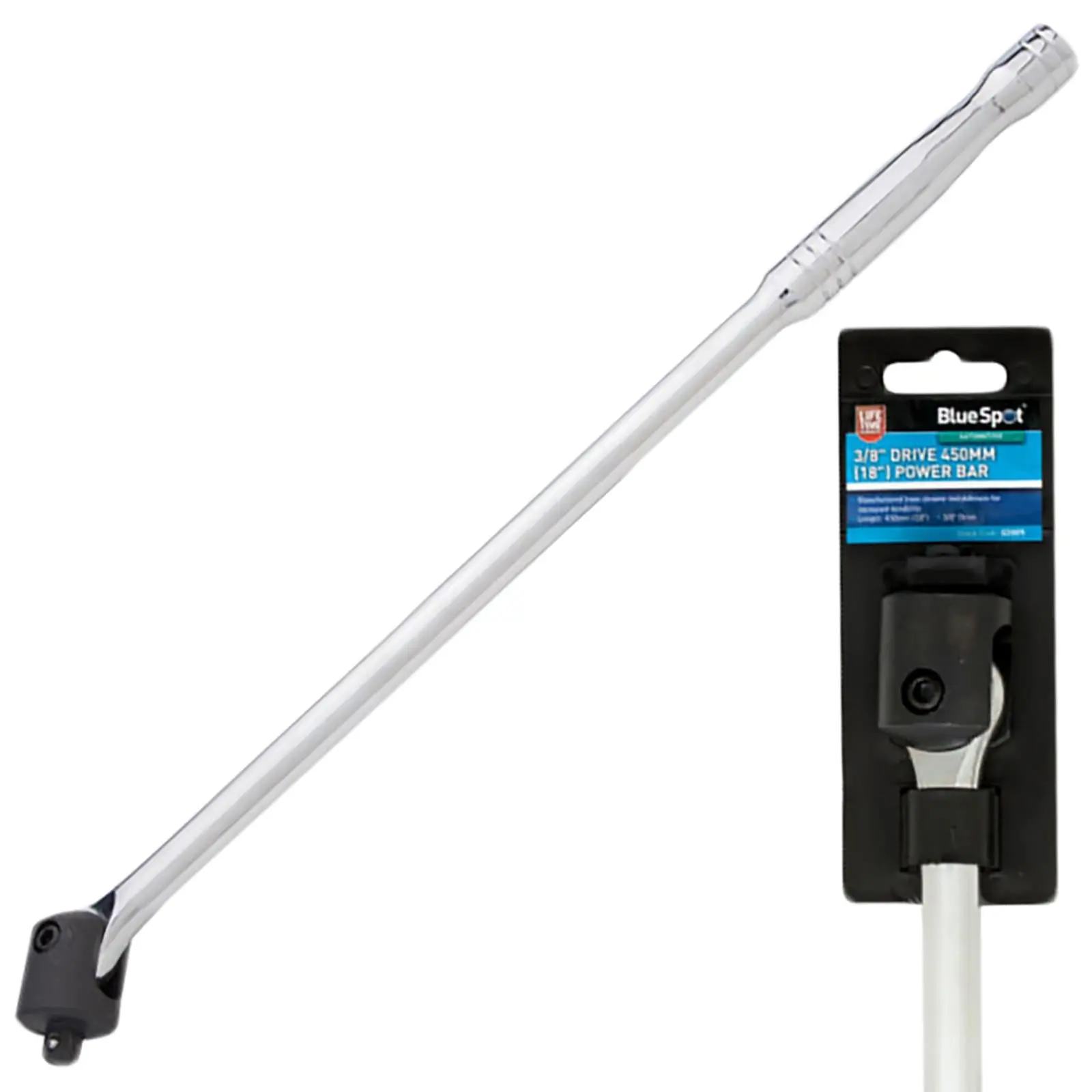 BlueSpot Breaker Bar 3/8" Drive Power Bar 450mm 18