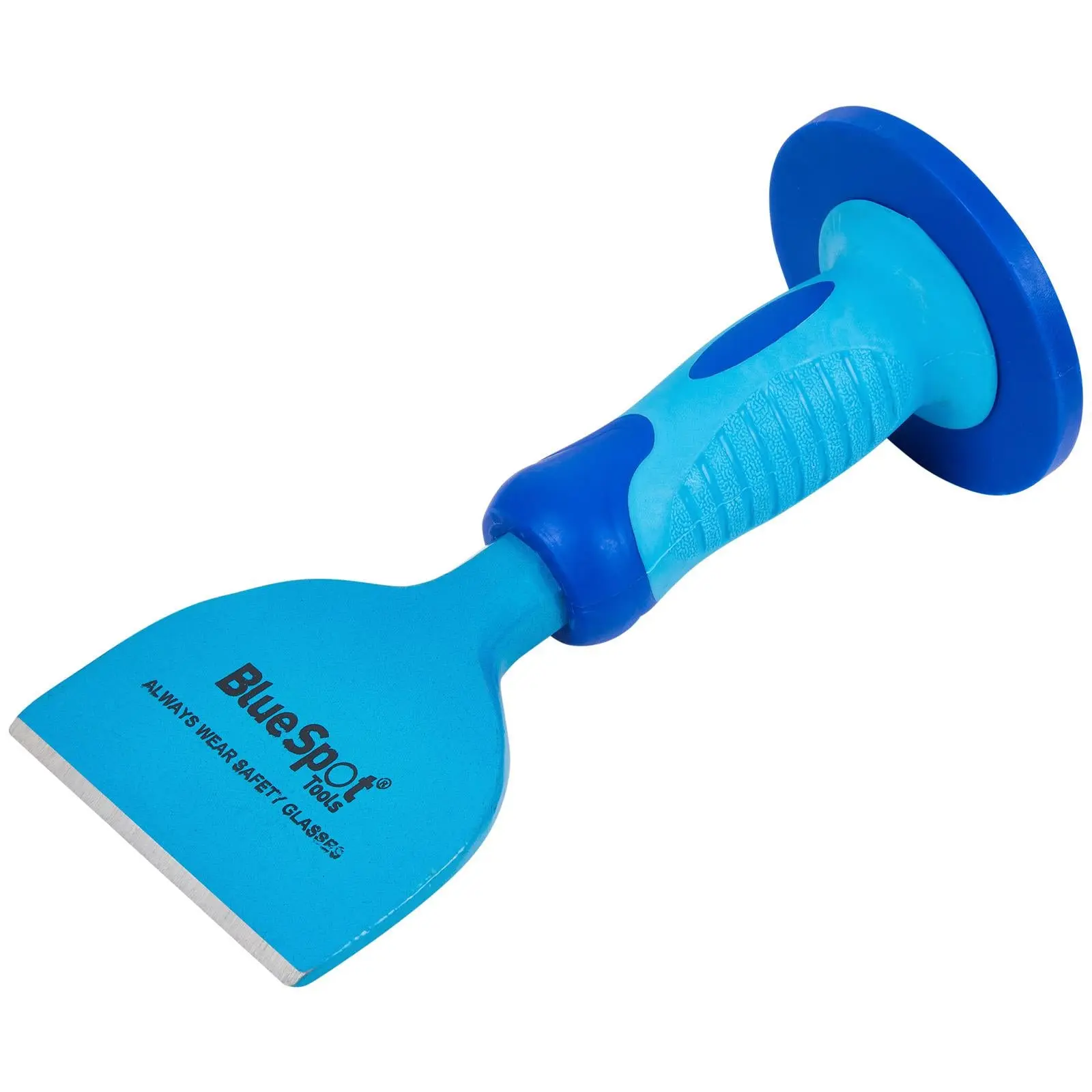 BlueSpot Brick Bolster Chisel with Guard Induction Hardened 100mm