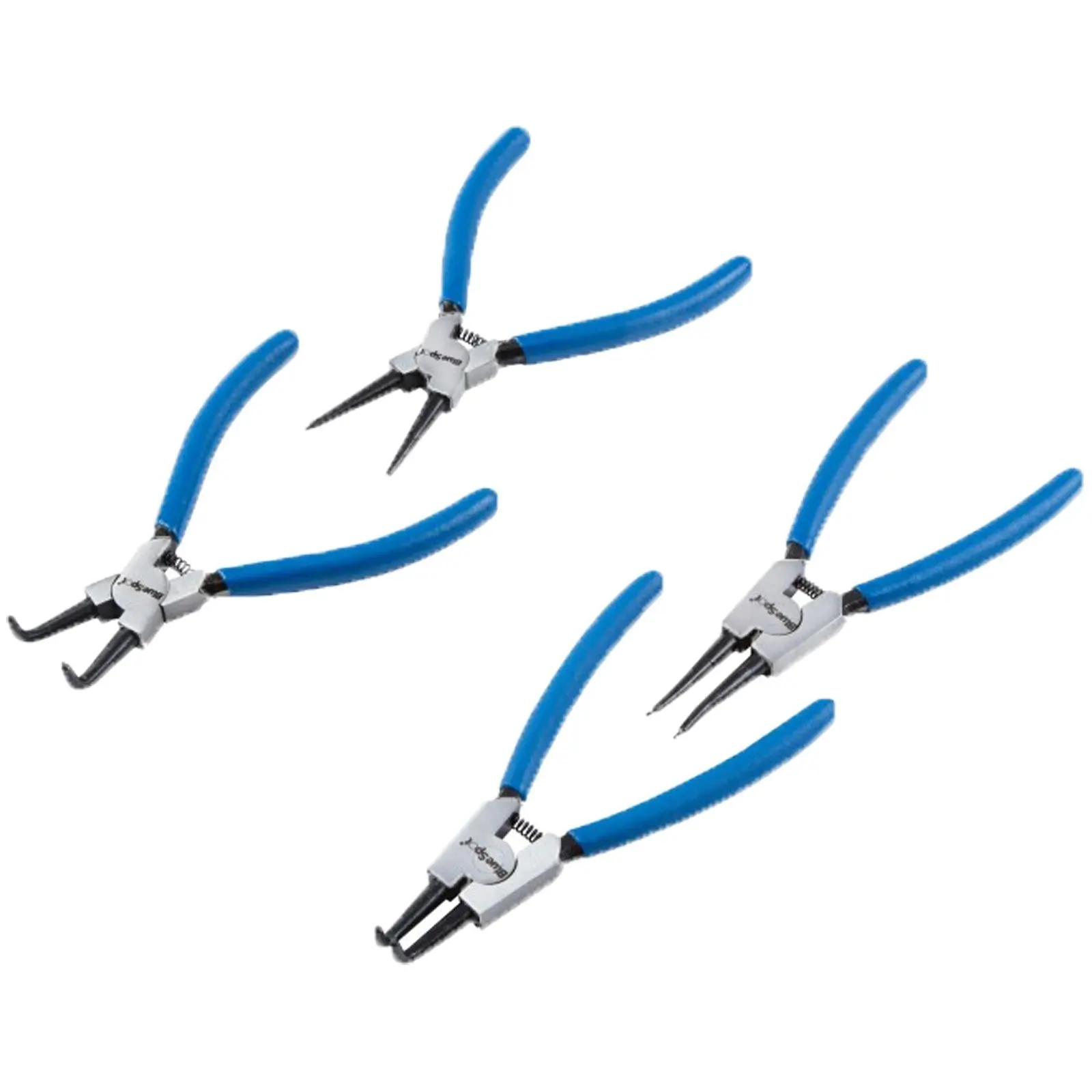BlueSpot Circlip Plier Set in Storage Wallet 4 Piece - Image 2