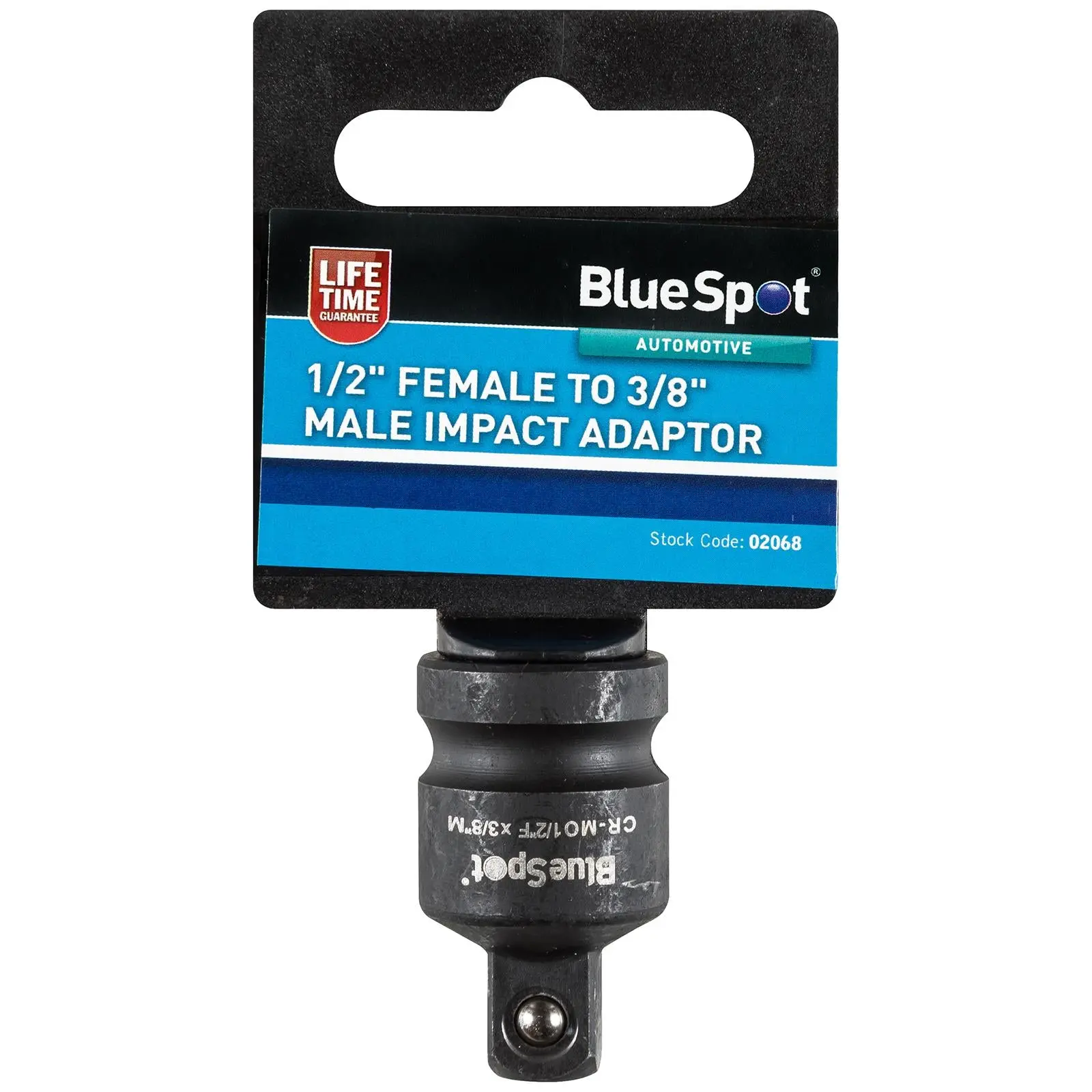 BlueSpot Impact Socket Adaptor 1/2" Female to 3/8" Male Reducer - Image 3