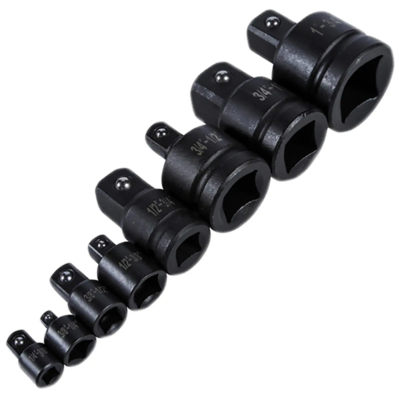 BlueSpot Impact Socket Adaptor Set 8 Piece in Storage Case - Image 2